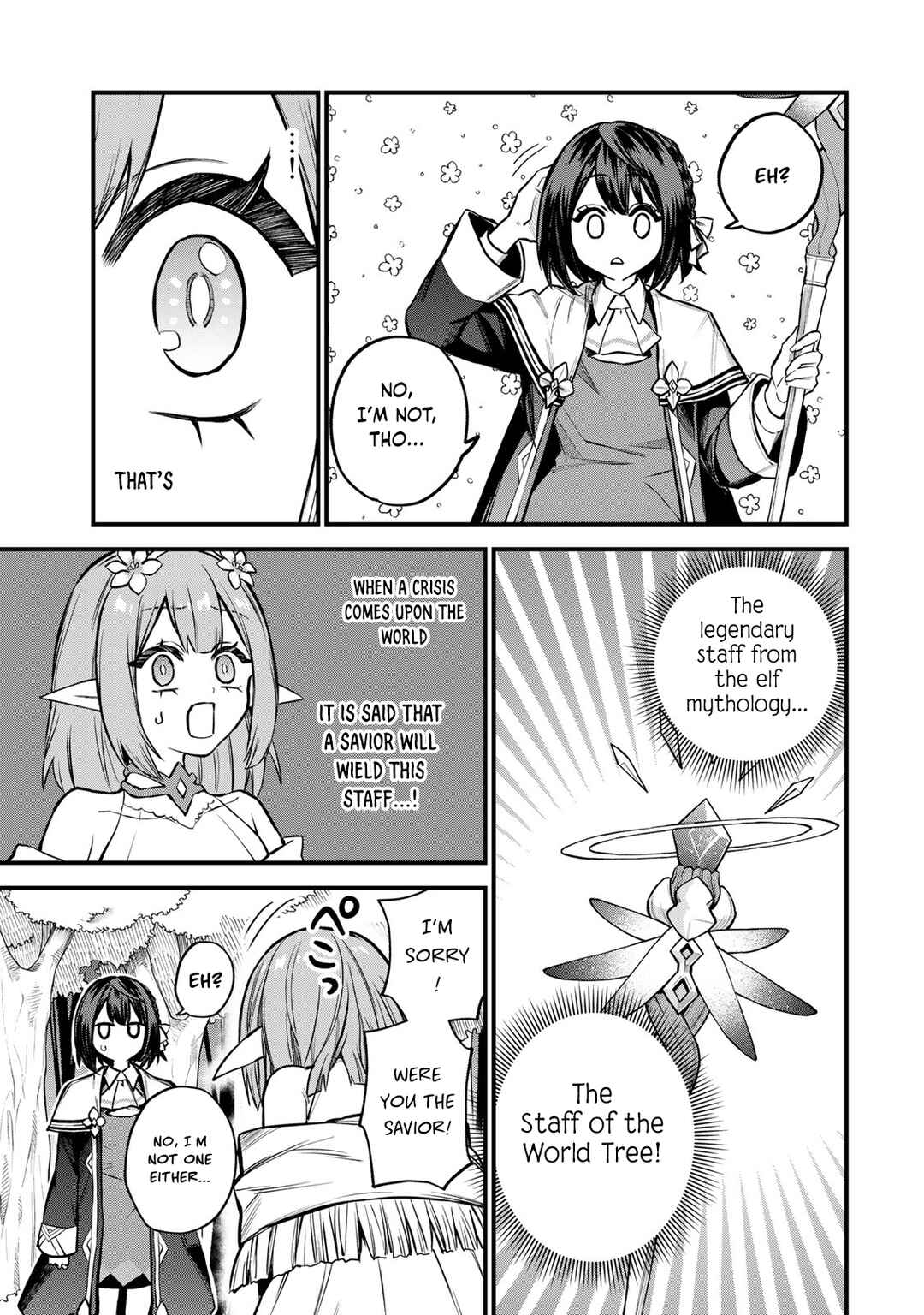 Sekai Saikyou no Majo, Hajimemashita ~Watashi Dake "Kouryaku Saito" o Miseru Sekai de Jiyuu ni Ikimasu~ Chapter 9 page 21