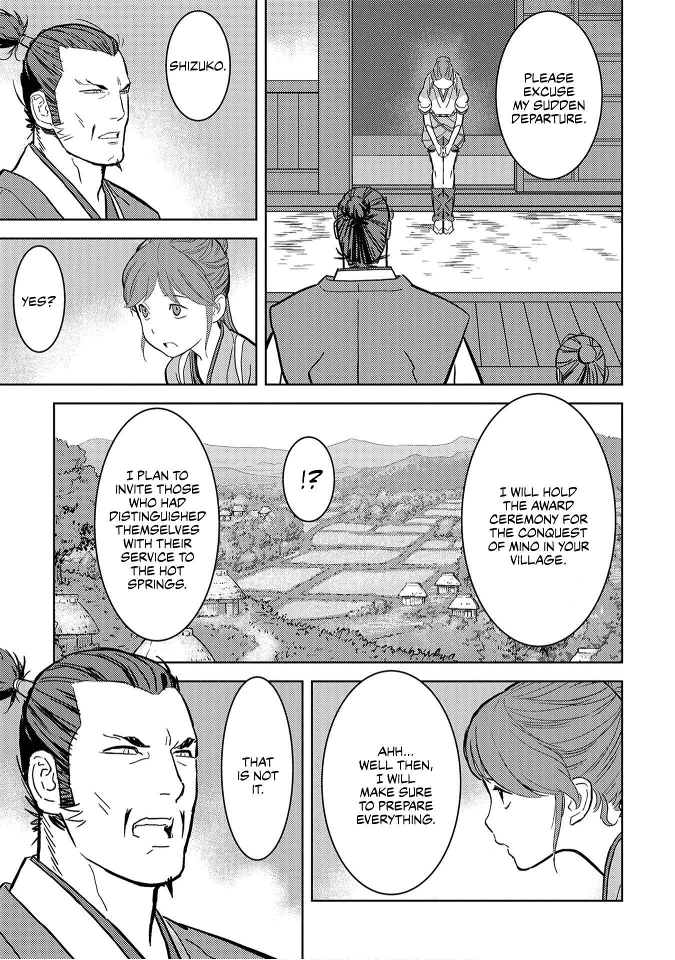 Sengoku Komachi Kuroutan: Noukou Giga Chapter 15 page 9