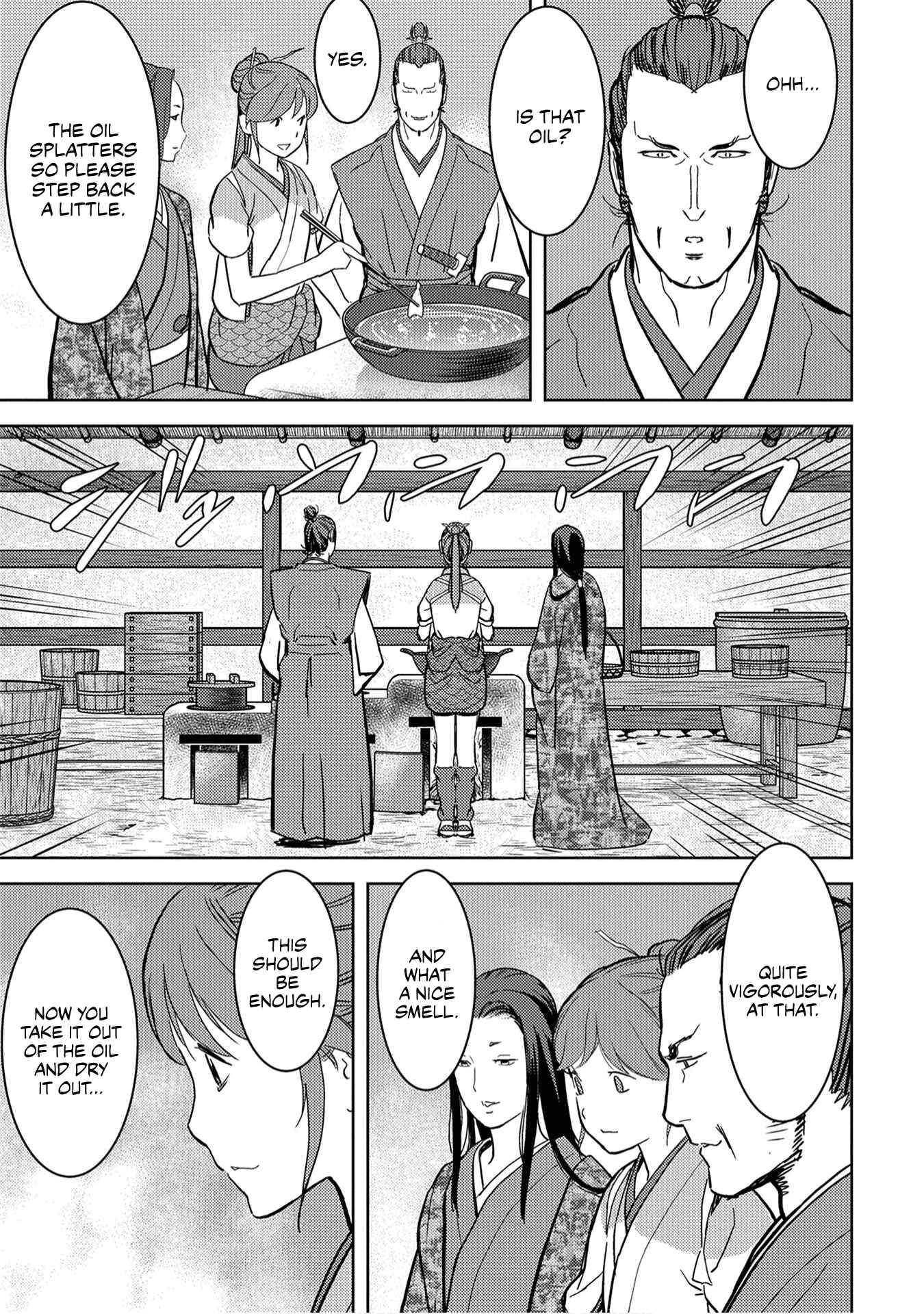 Sengoku Komachi Kuroutan: Noukou Giga Chapter 15 page 19