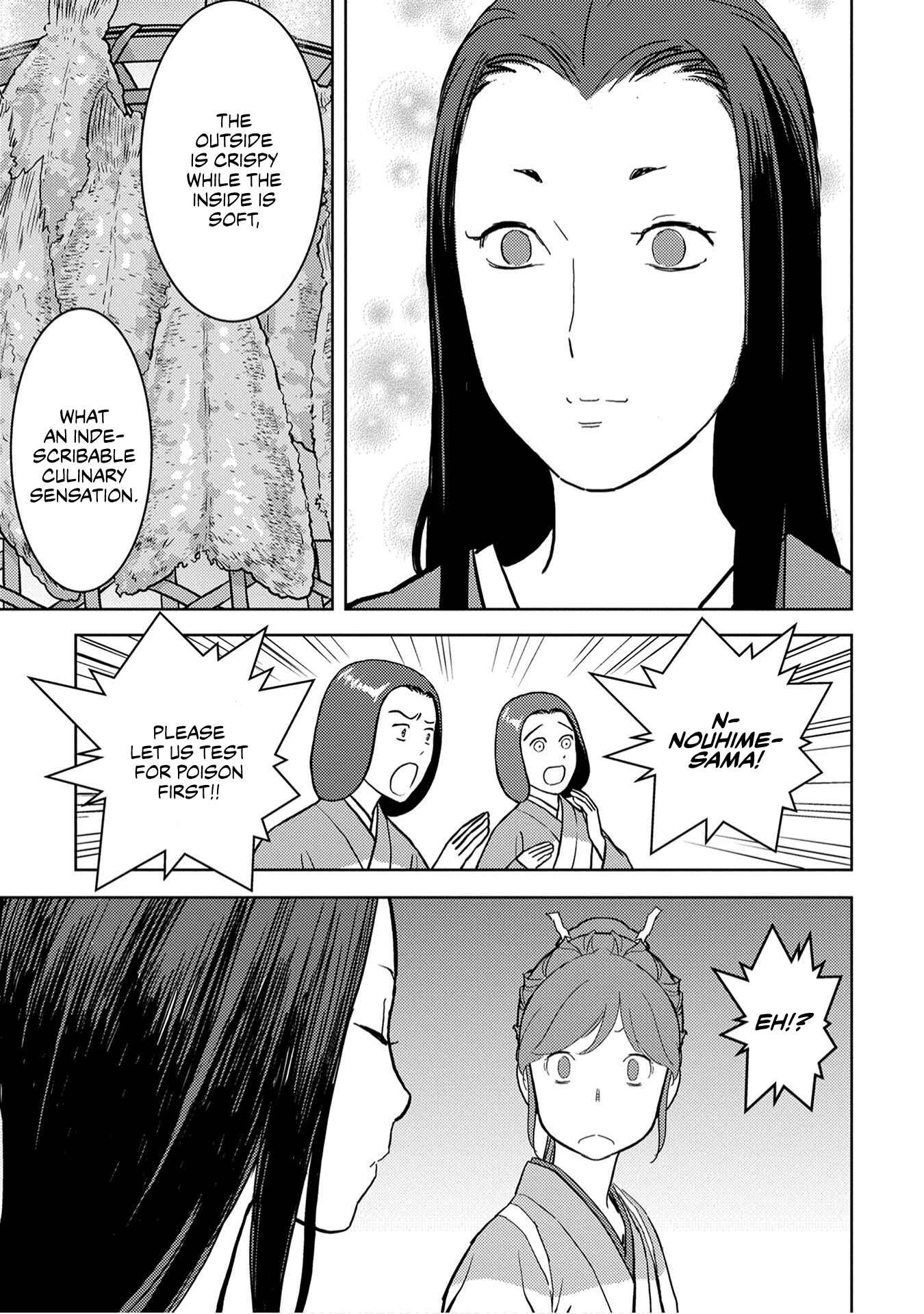 Sengoku Komachi Kuroutan: Noukou Giga Chapter 15 page 23
