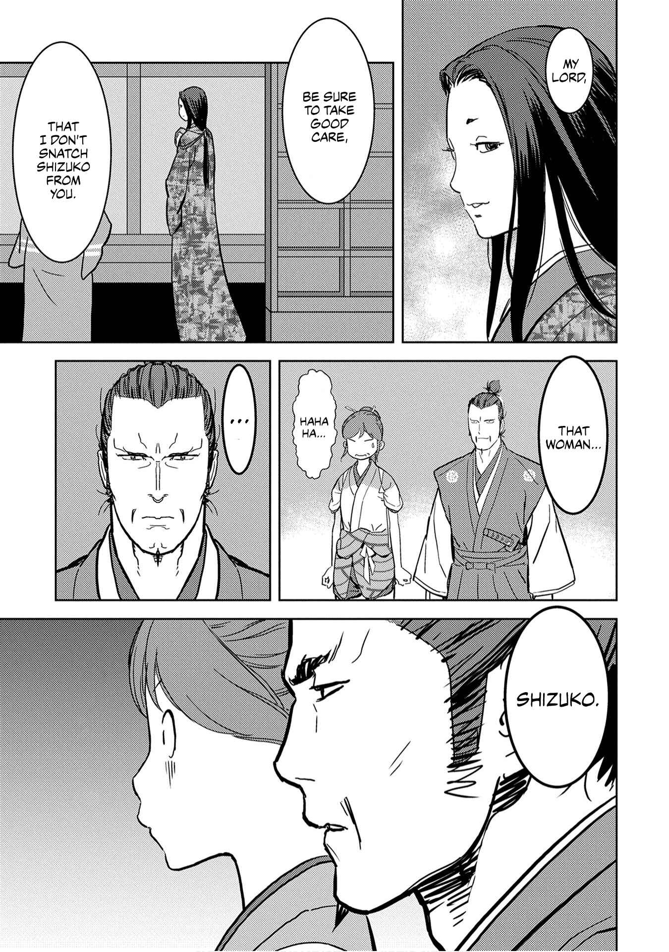 Sengoku Komachi Kuroutan: Noukou Giga Chapter 15 page 27