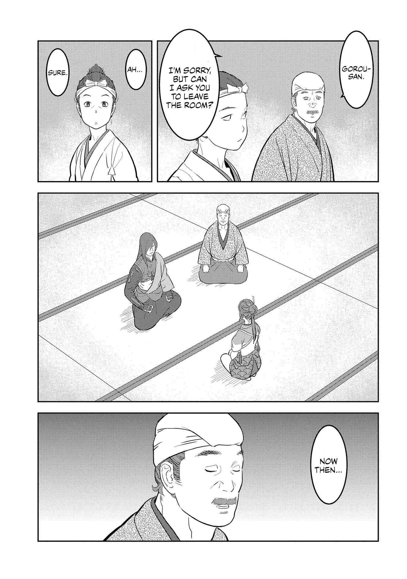 Sengoku Komachi Kuroutan: Noukou Giga Chapter 29 page 16
