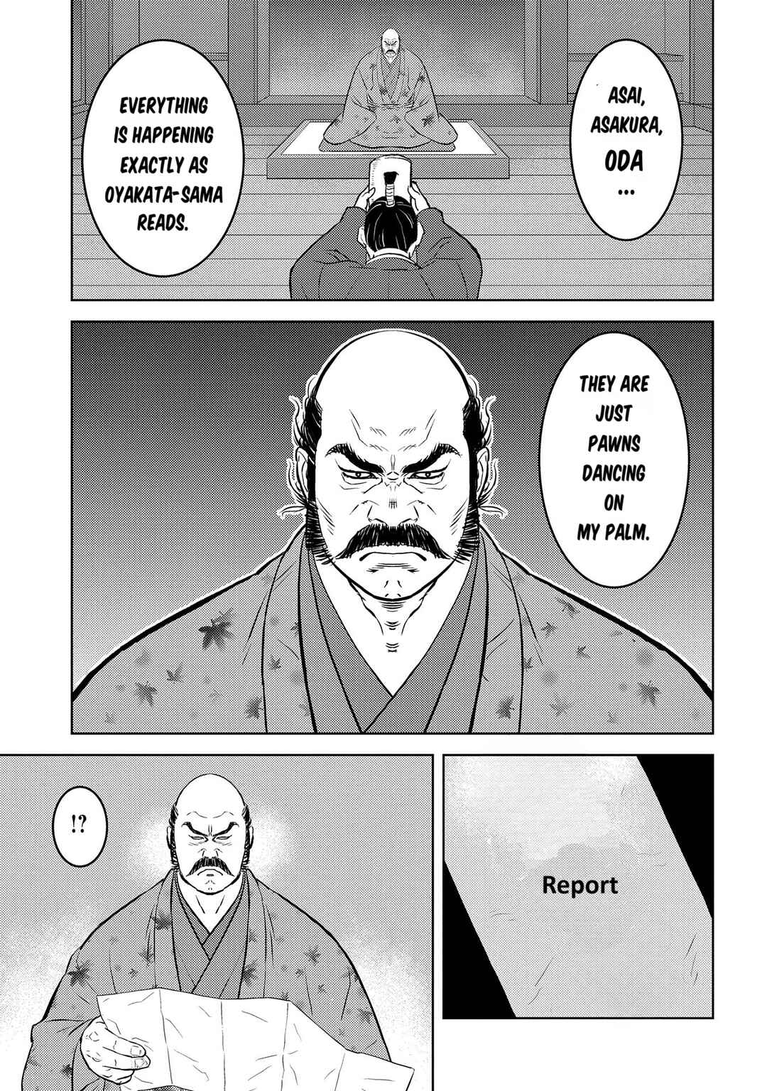 Sengoku Komachi Kuroutan: Noukou Giga Chapter 76 page 14
