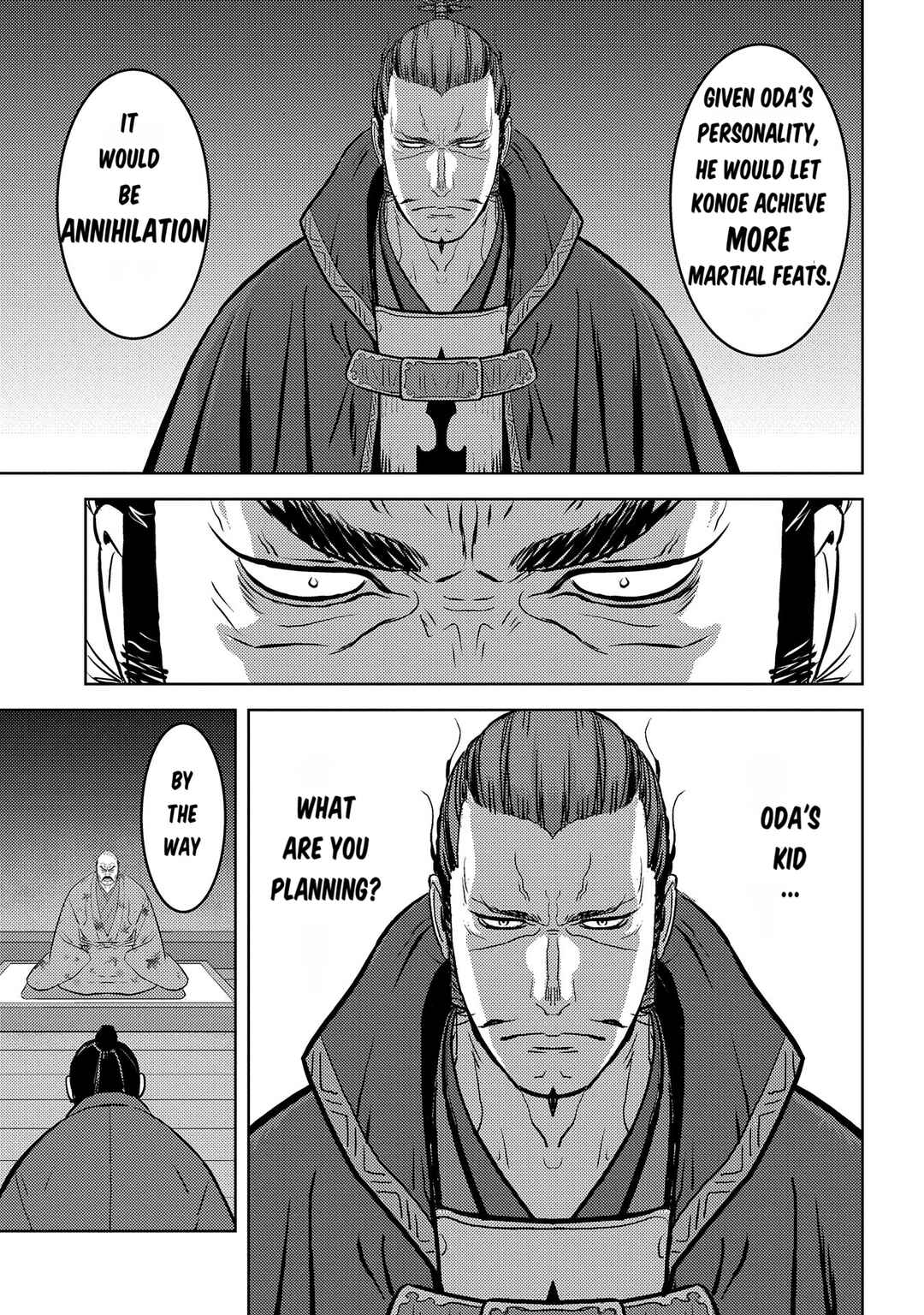 Sengoku Komachi Kuroutan: Noukou Giga Chapter 76 page 16
