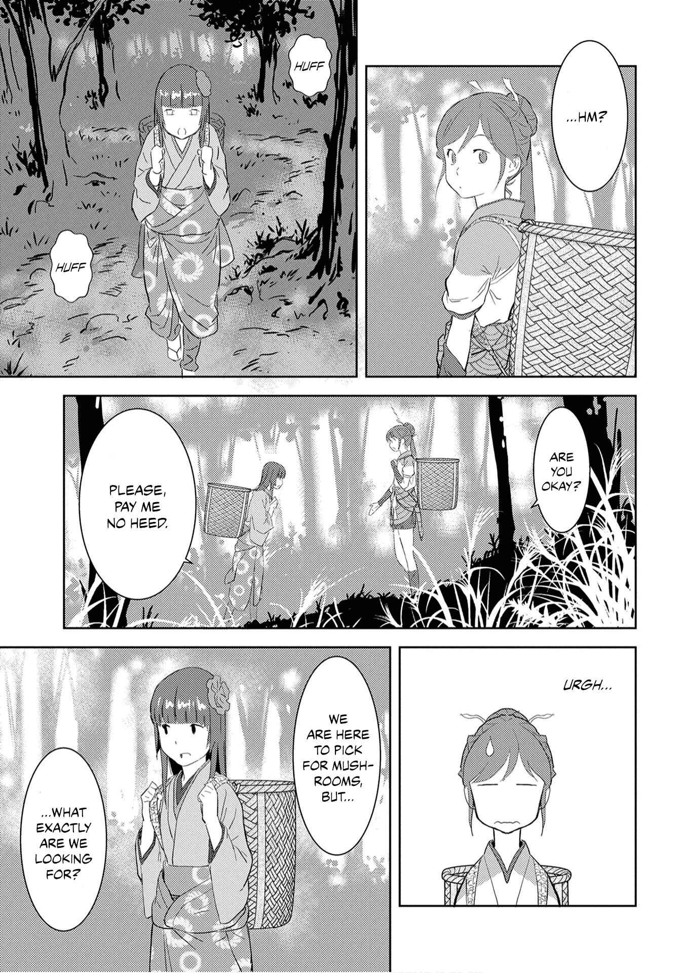 Sengoku Komachi Kuroutan: Noukou Giga Chapter 8 page 9