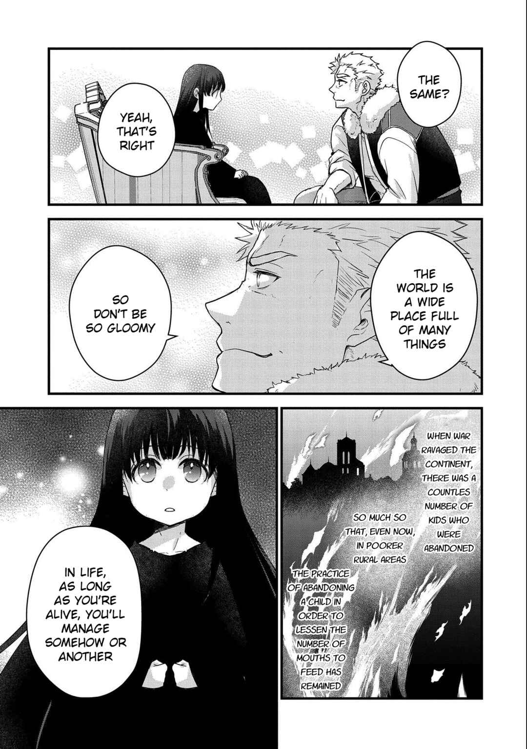 Senki to Yobareta Otoko, Ouke ni Ansatsu Saretara Musume wo Hiroi, Issho ni Slow Life wo Hajimeru Chapter 23 page 22