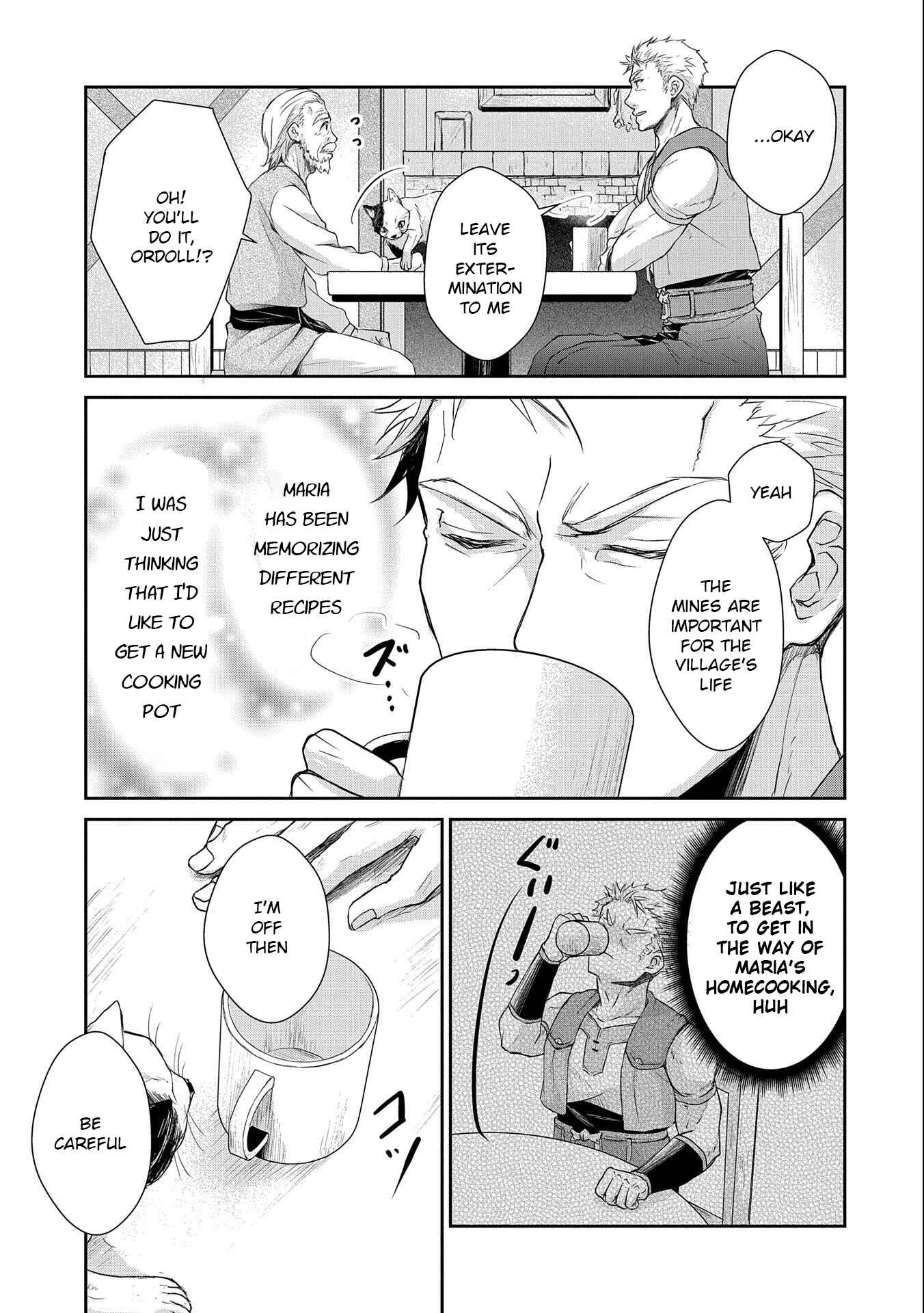 Senki to Yobareta Otoko, Ouke ni Ansatsu Saretara Musume wo Hiroi, Issho ni Slow Life wo Hajimeru Chapter 6 page 4