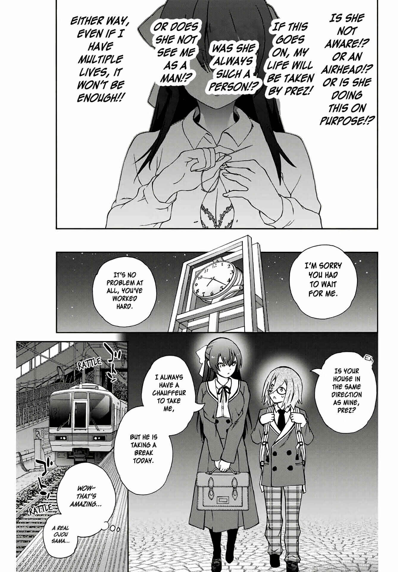 Senpai ga Boku wo Tori ni Kiteru Chapter 1 page 9