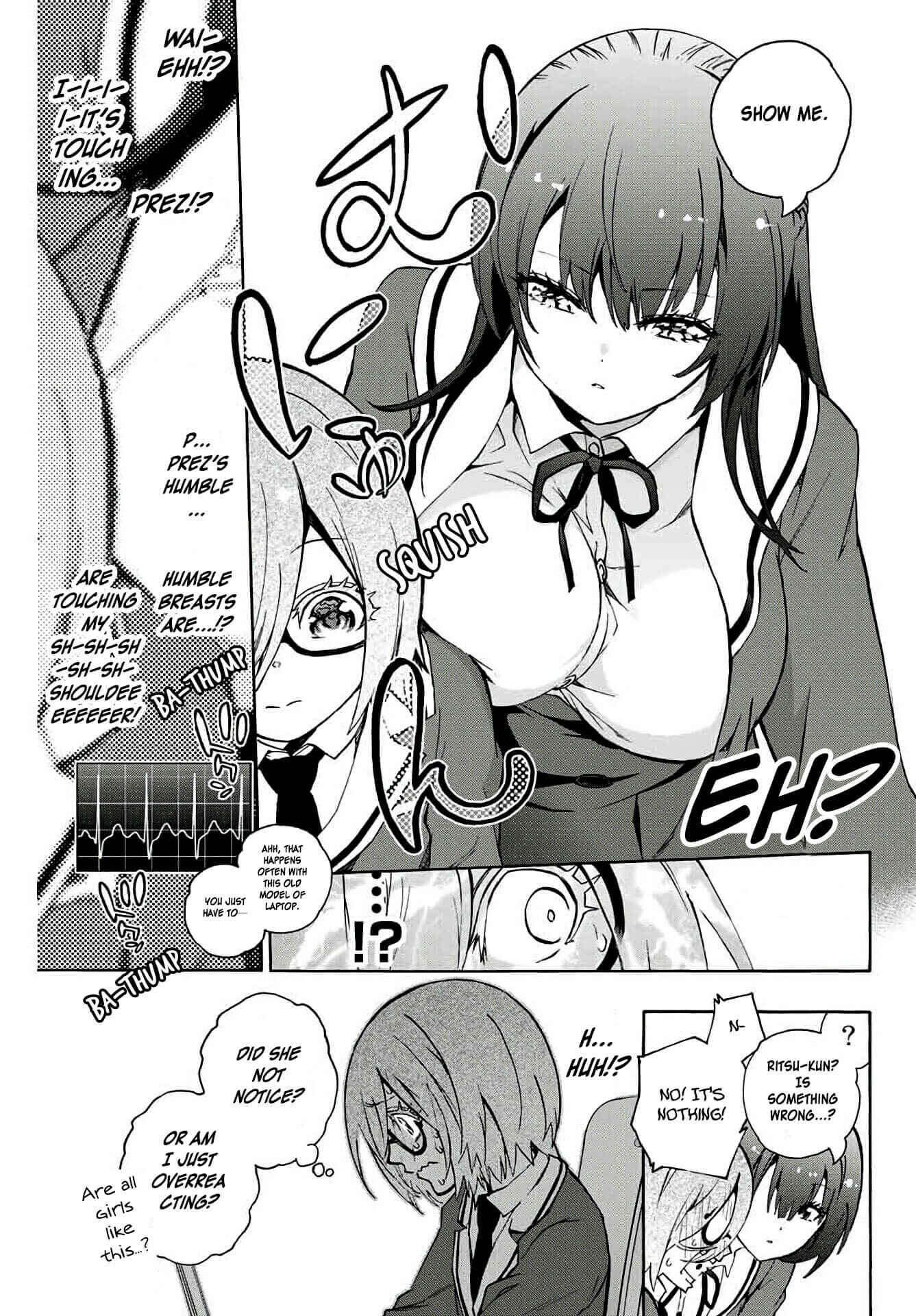 Senpai ga Boku wo Tori ni Kiteru Chapter 1 page 3
