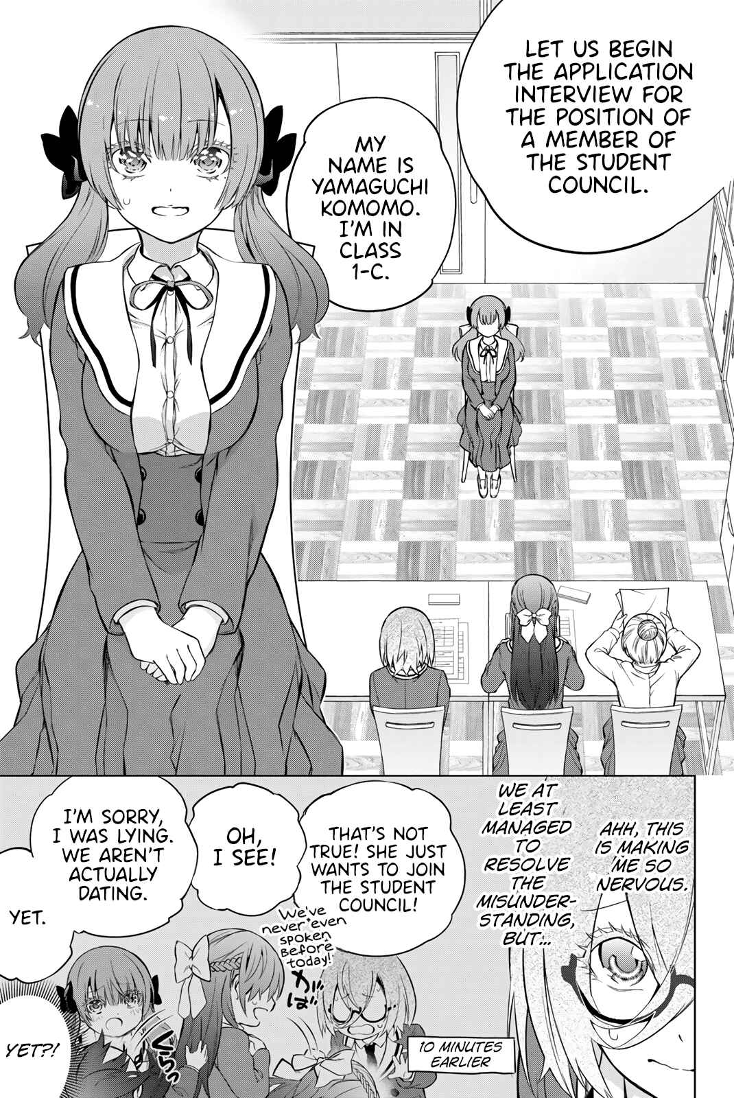 Senpai ga Boku wo Tori ni Kiteru Chapter 31 page 10