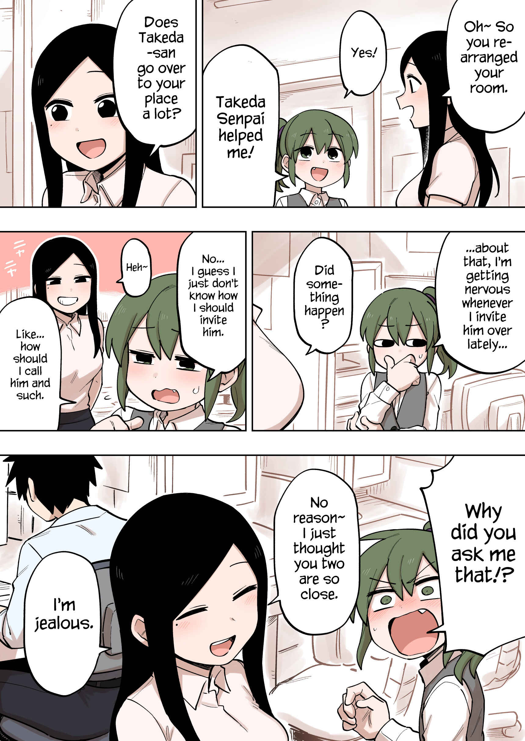 Senpai ga Uzai Kouhai no Hanashi Chapter 121 page 0