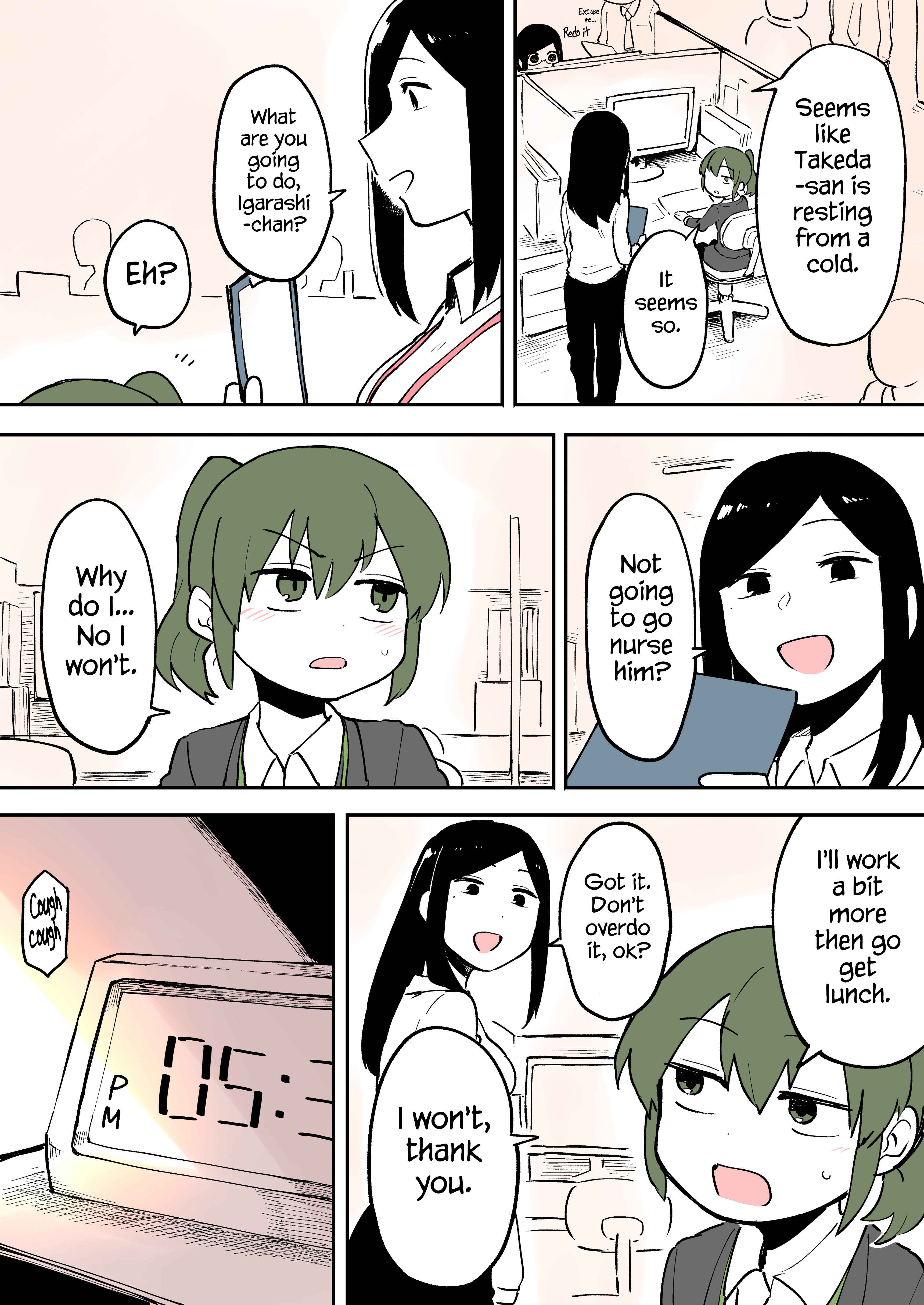 Senpai ga Uzai Kouhai no Hanashi Chapter 18 page 1