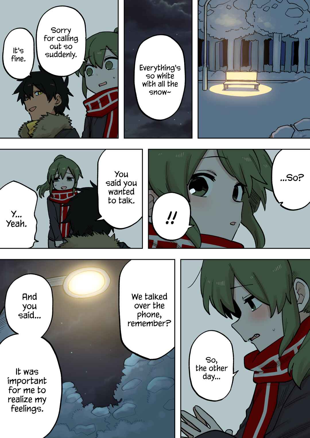 Senpai ga Uzai Kouhai no Hanashi Chapter 204 page 1
