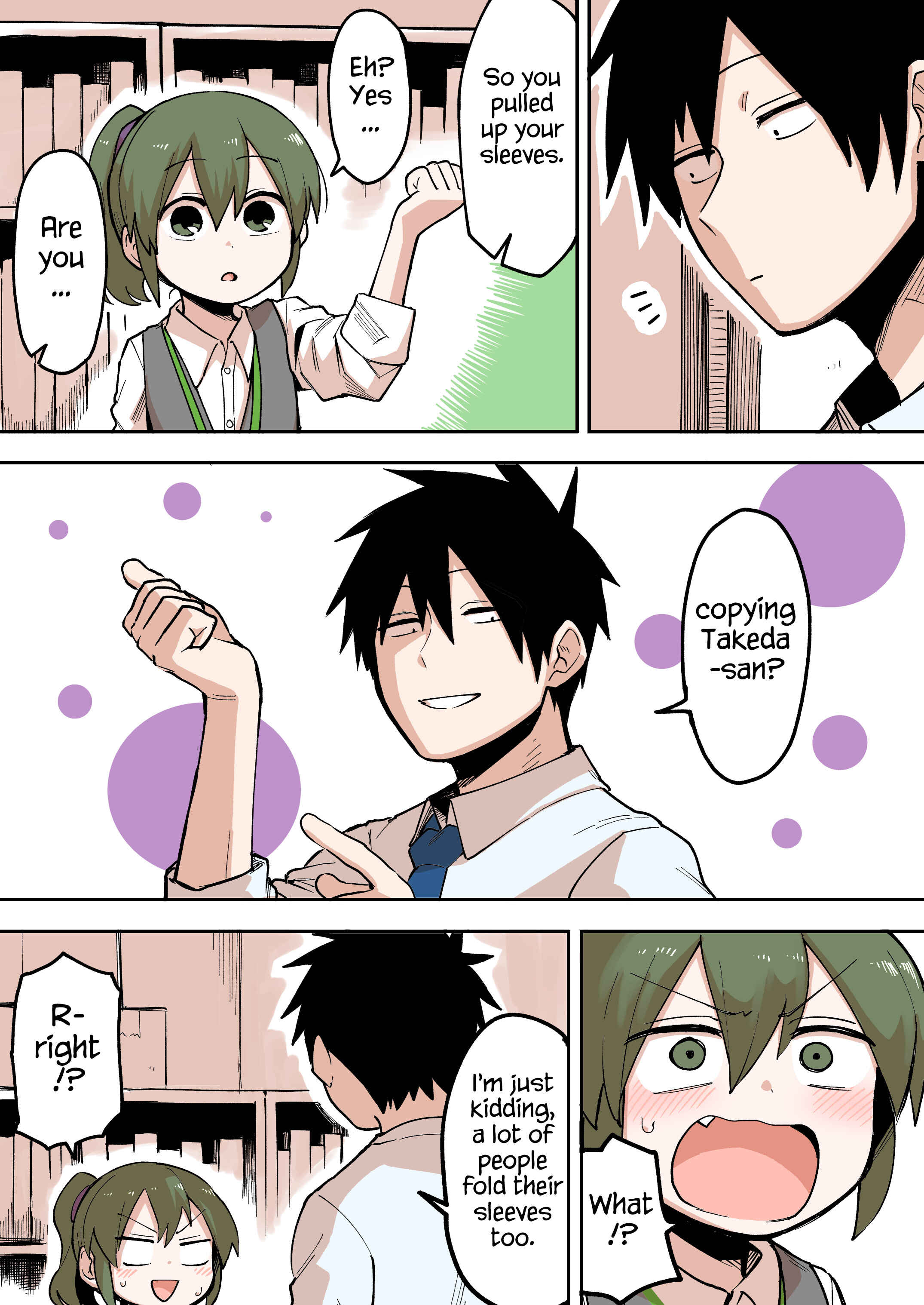Senpai ga Uzai Kouhai no Hanashi Chapter 39 page 2