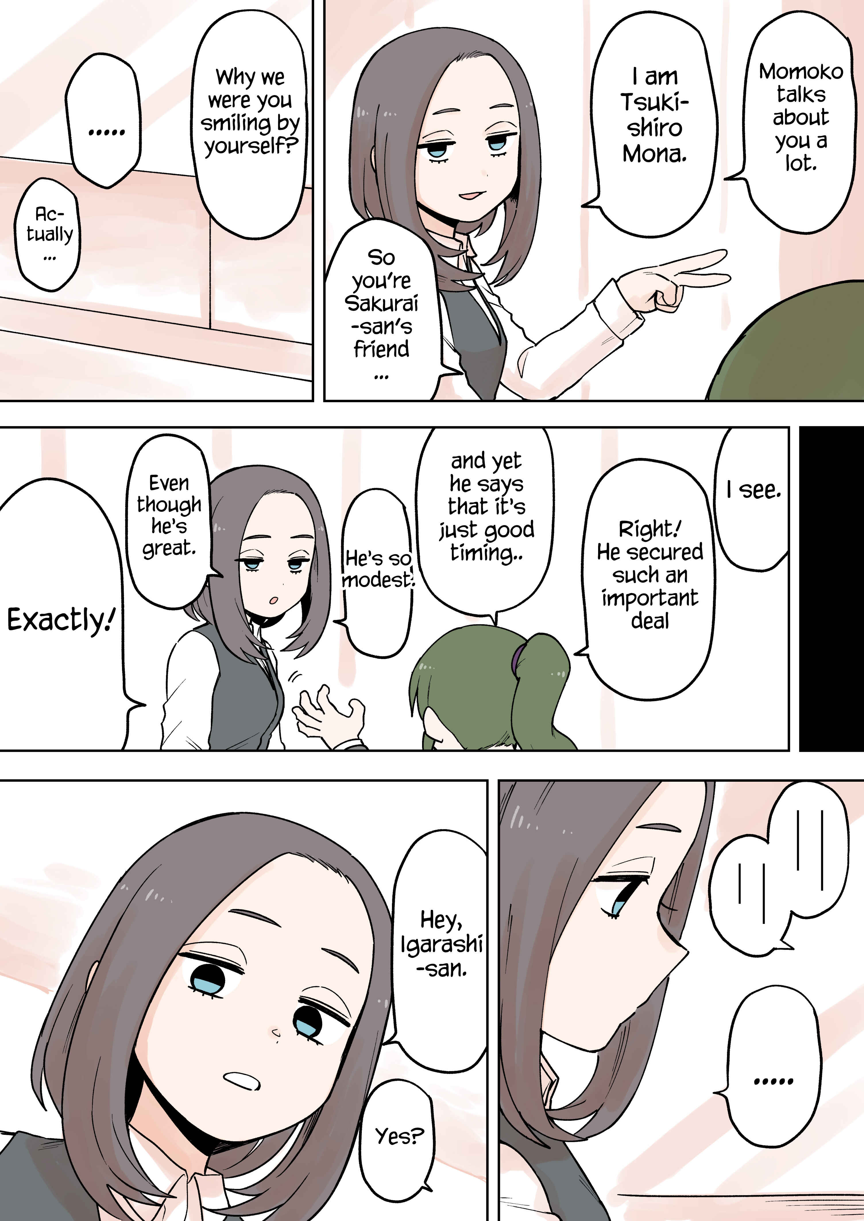 Senpai ga Uzai Kouhai no Hanashi Chapter 73 page 2