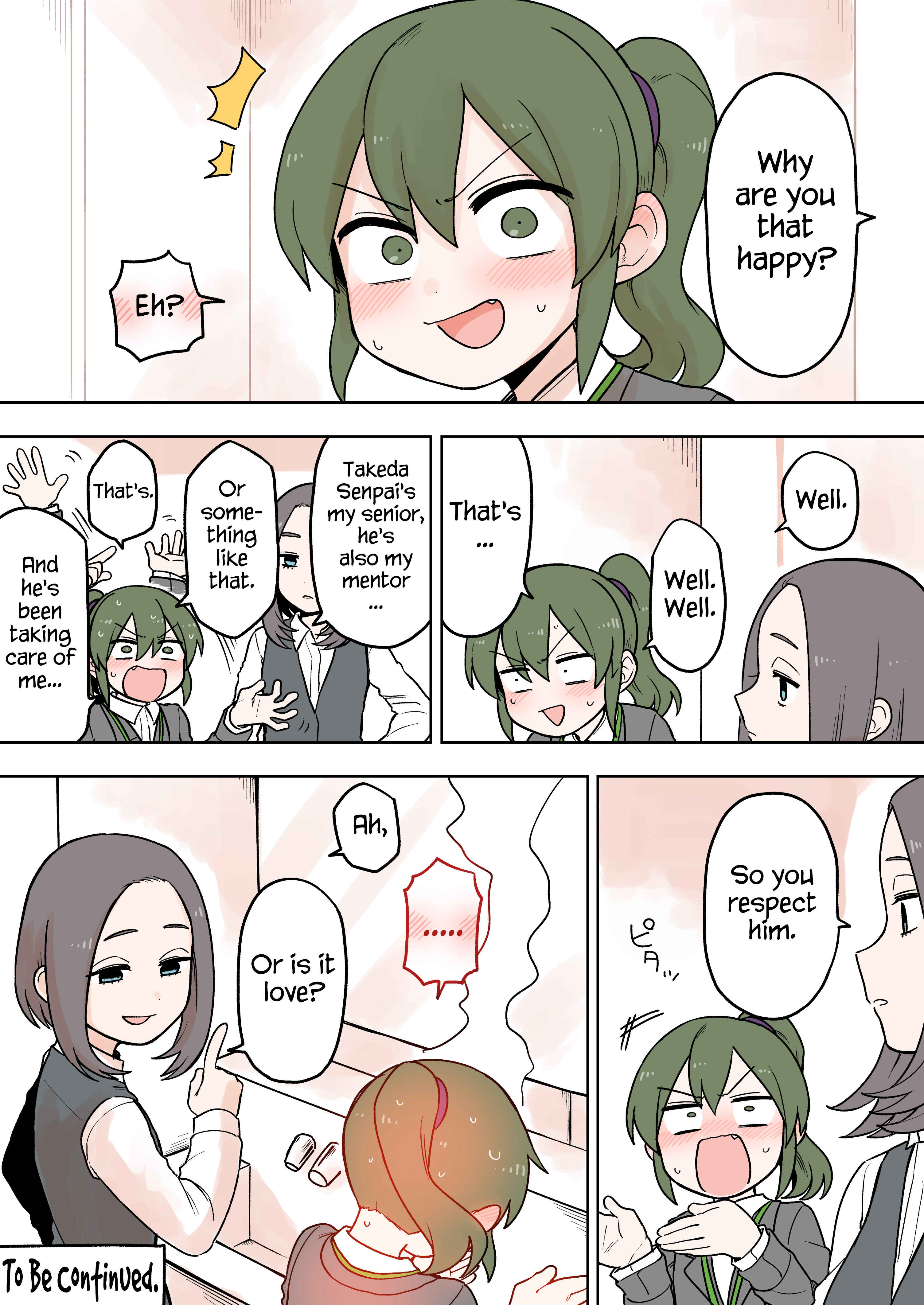 Senpai ga Uzai Kouhai no Hanashi Chapter 73 page 3