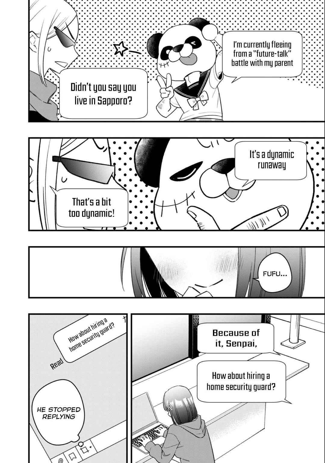 Senpai, Jitaku Keibiin no Koyou wa Ikaga desu ka? Chapter 3 page 24