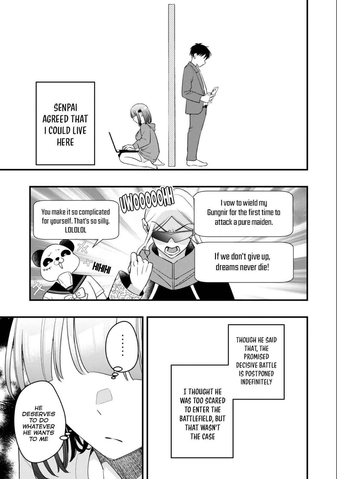 Senpai, Jitaku Keibiin no Koyou wa Ikaga desu ka? Chapter 3 page 34