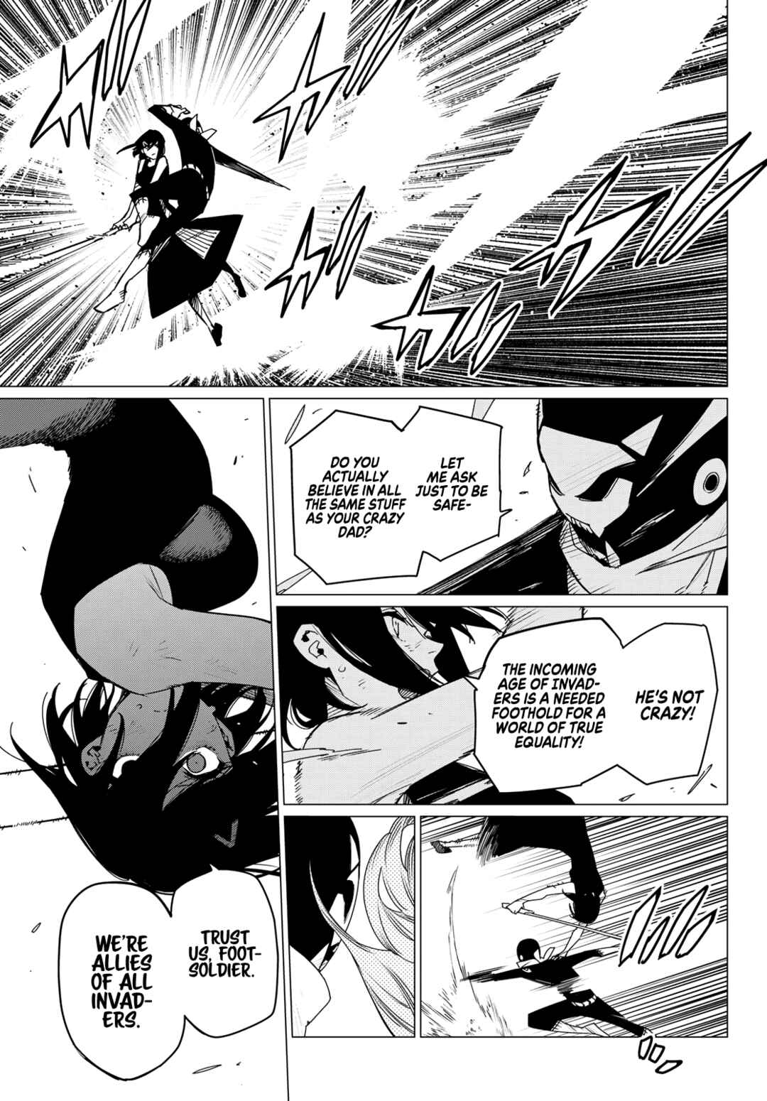 Sentai Daishikkaku Chapter 105 page 8