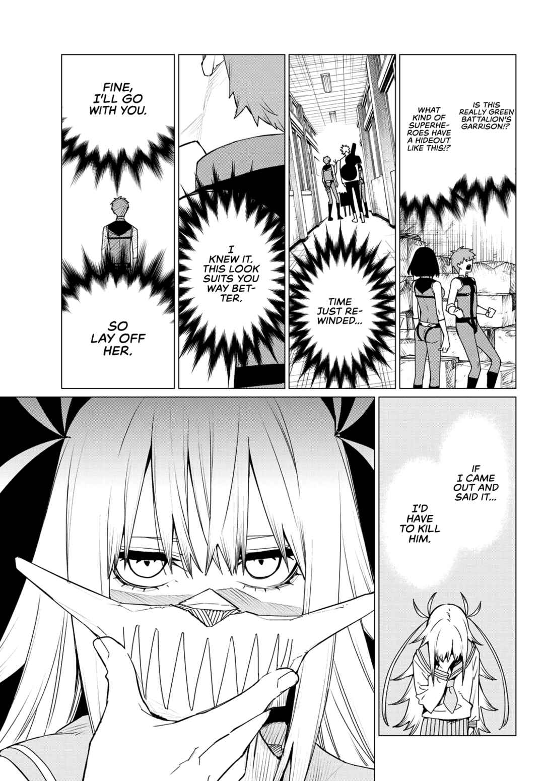 Sentai Daishikkaku Chapter 114 page 8