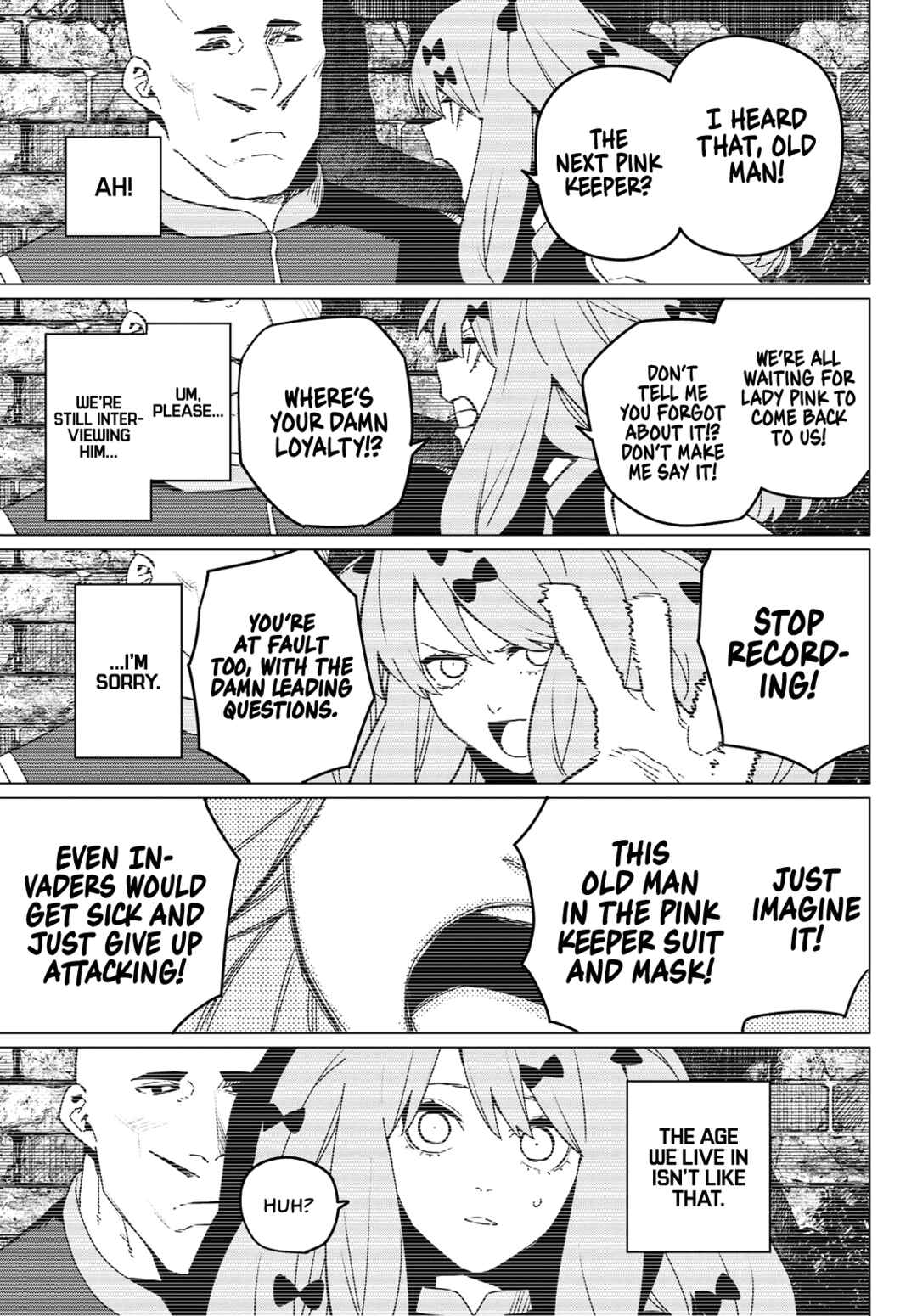 Sentai Daishikkaku Chapter 137 page 8