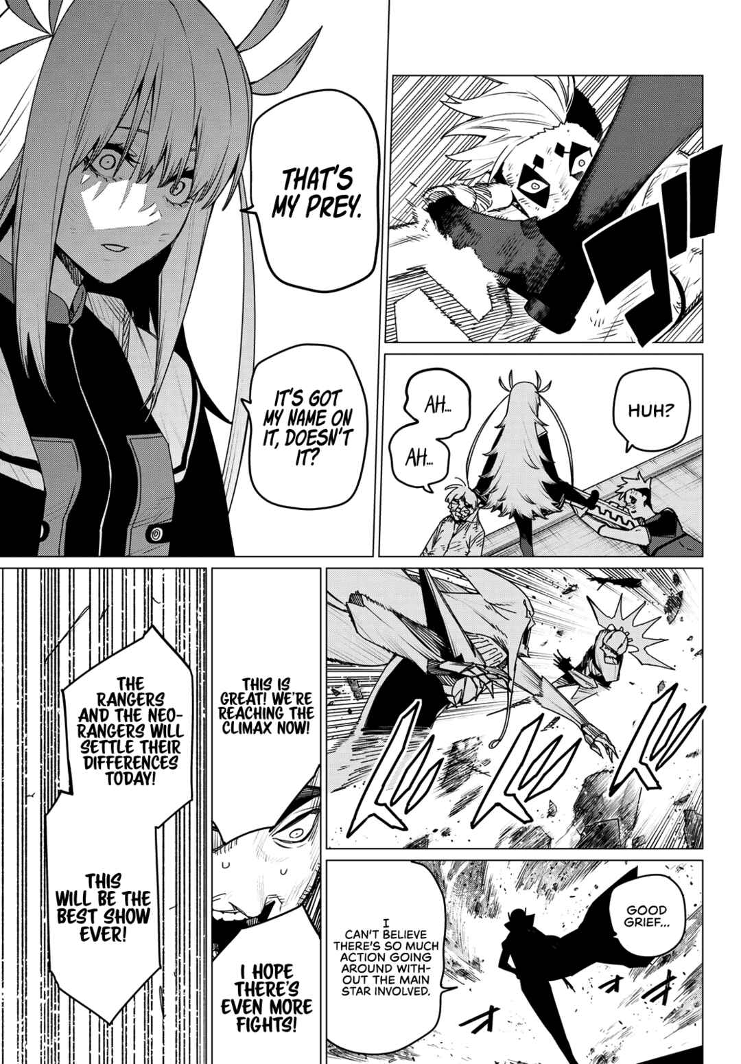 Sentai Daishikkaku Chapter 152 page 14