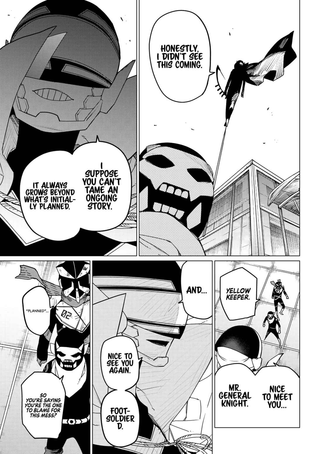 Sentai Daishikkaku Chapter 152 page 8