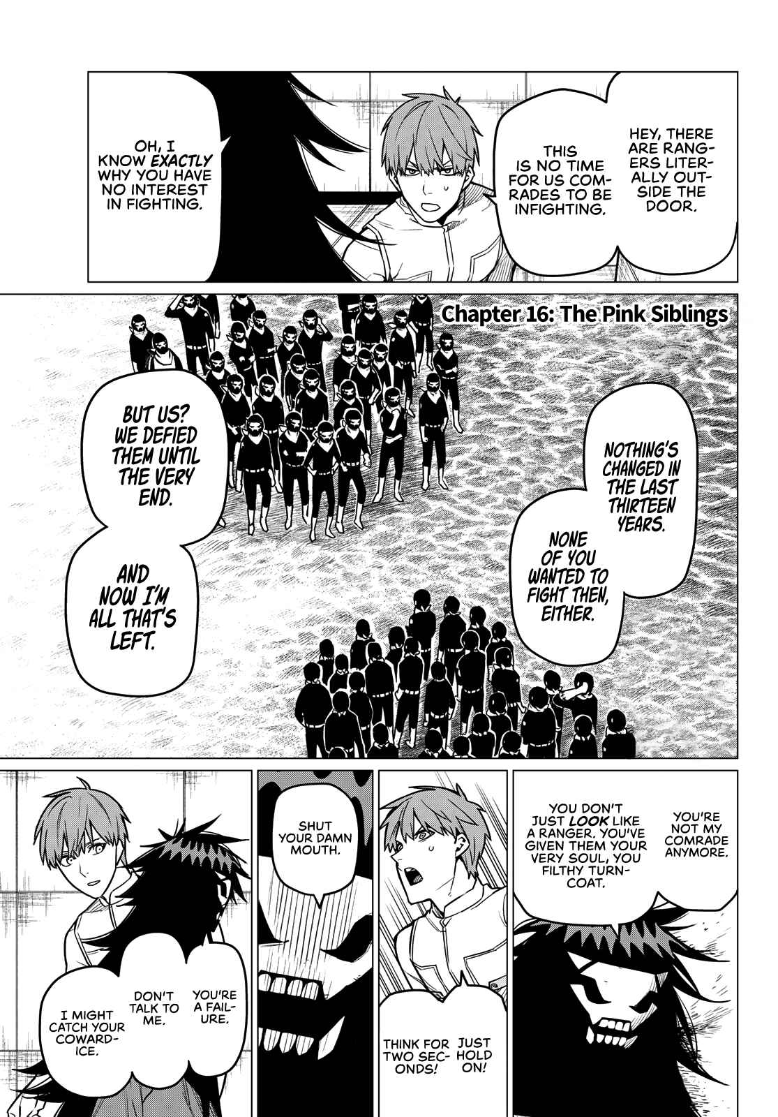 Sentai Daishikkaku Chapter 16 page 1