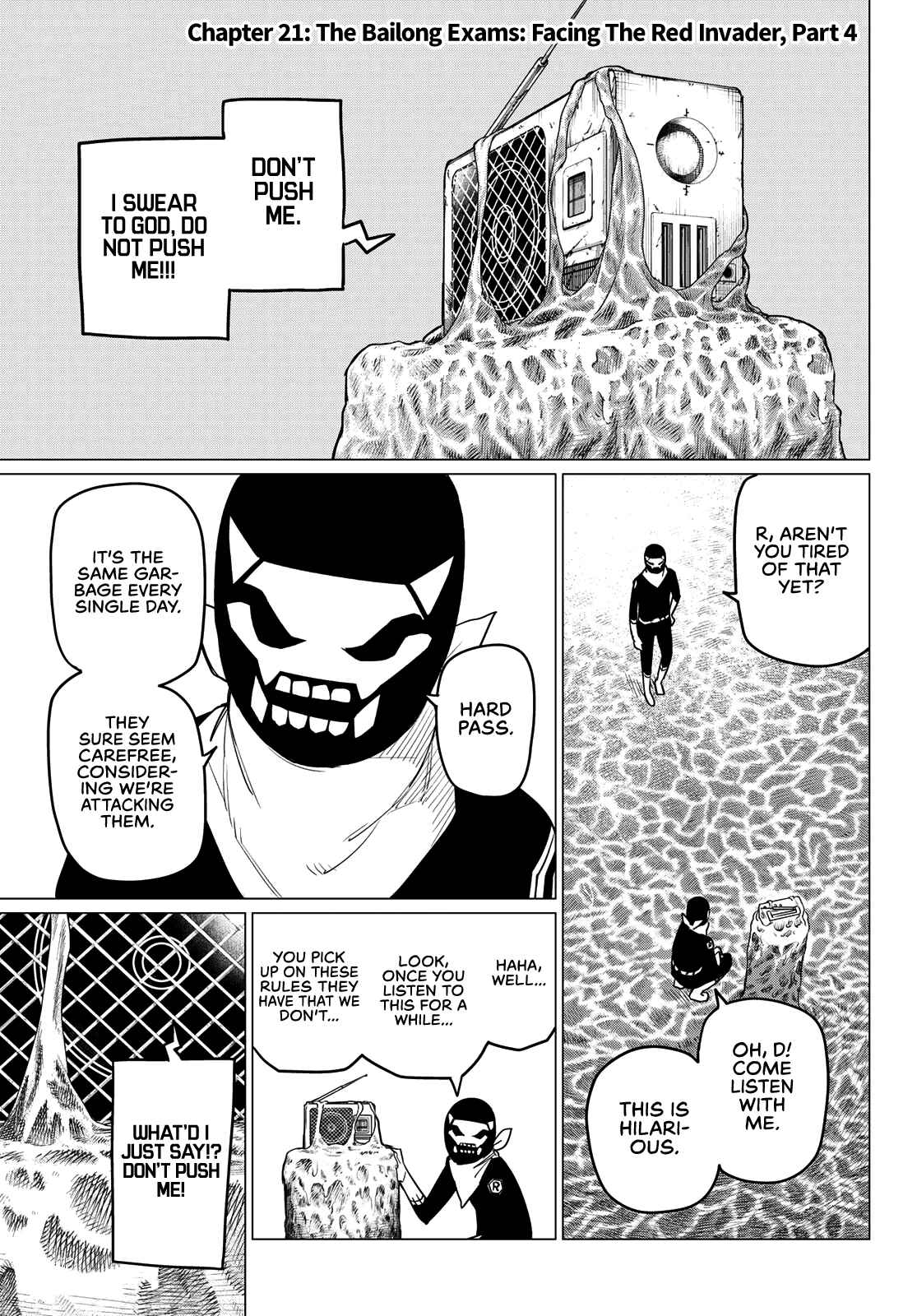 Sentai Daishikkaku Chapter 21 page 1