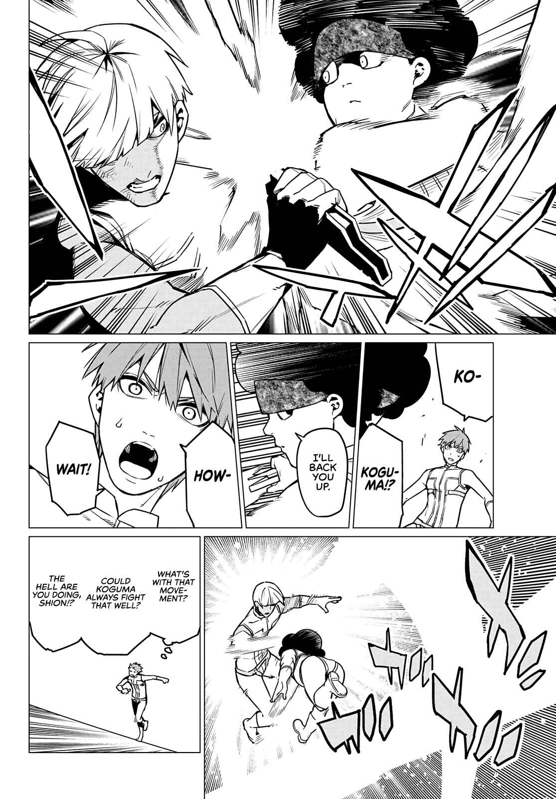 Sentai Daishikkaku Chapter 36 page 8
