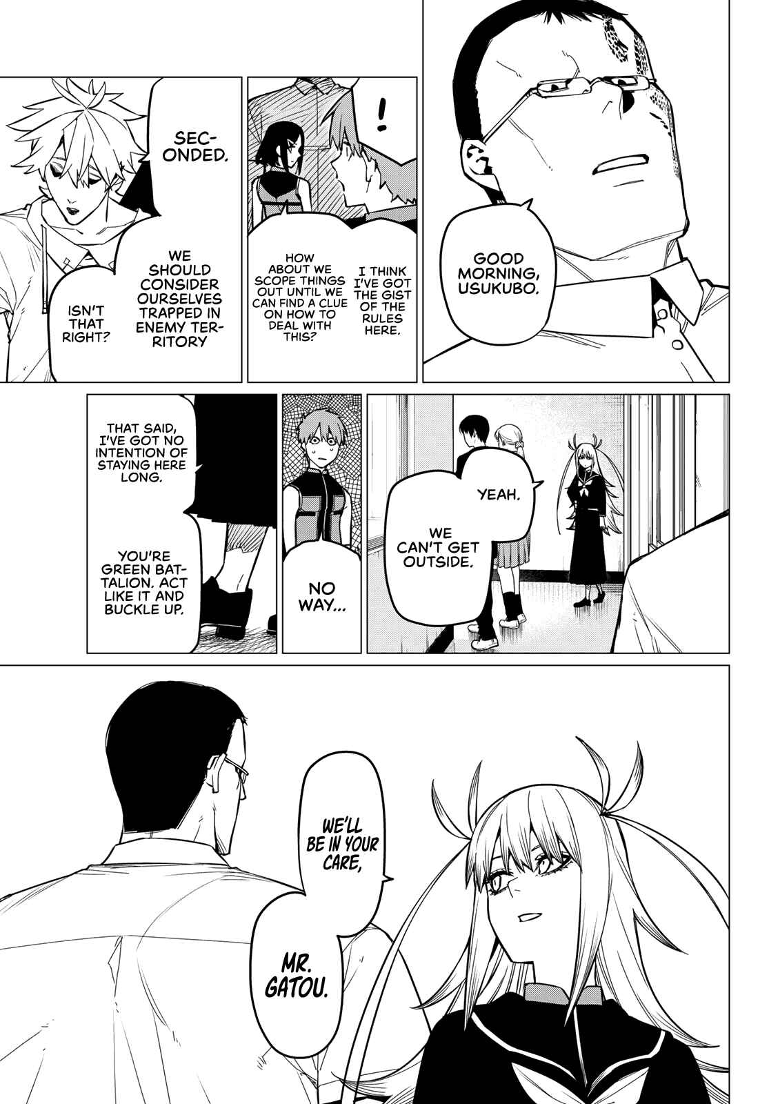 Sentai Daishikkaku Chapter 55 page 17