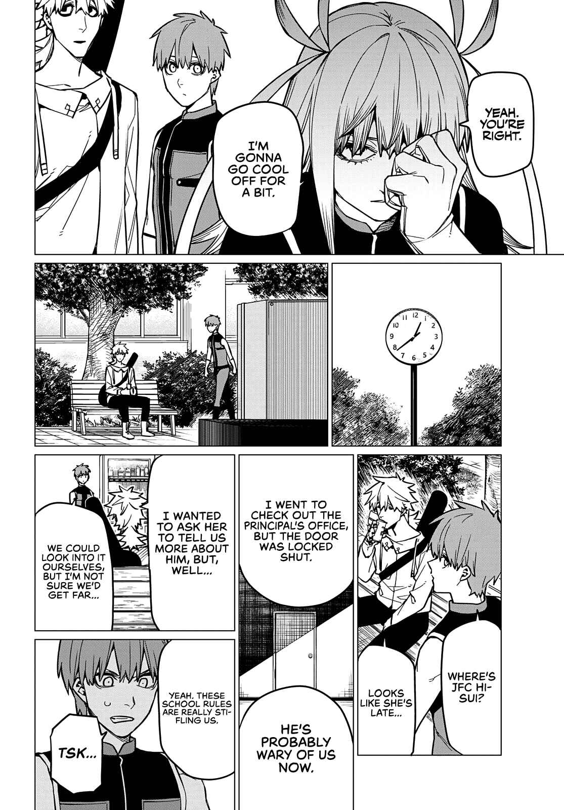Sentai Daishikkaku Chapter 58 page 12