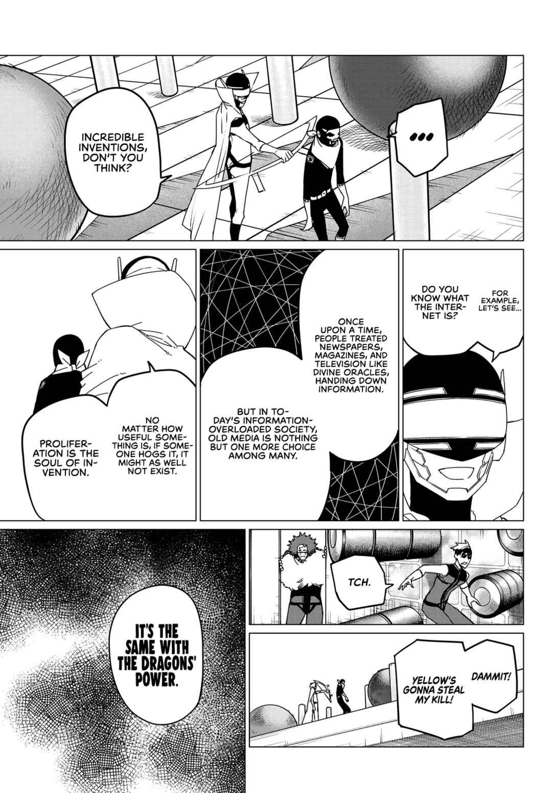Sentai Daishikkaku Chapter 96 page 12