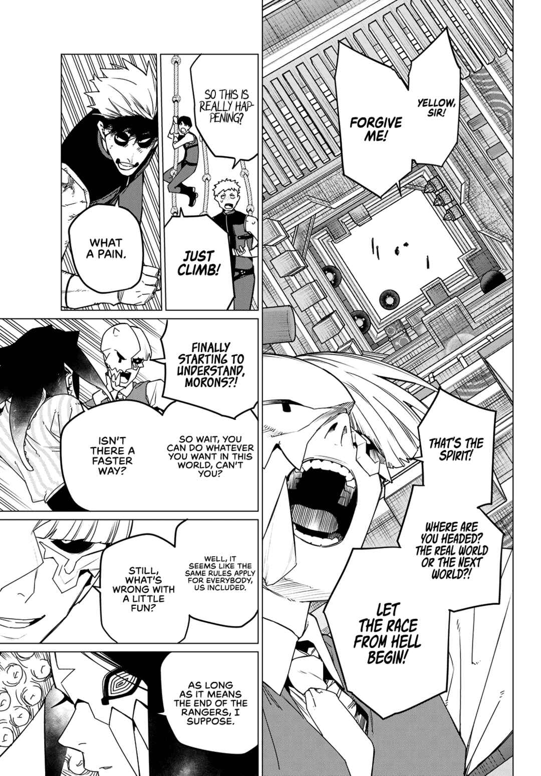 Sentai Daishikkaku Chapter 96 page 4