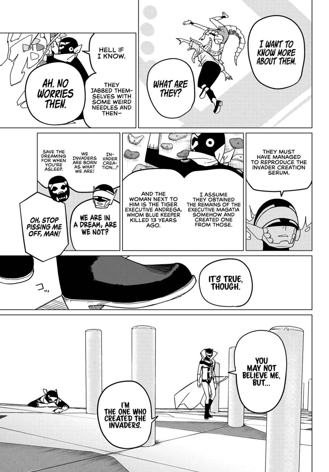 Sentai Daishikkaku Chapter 96 page 8