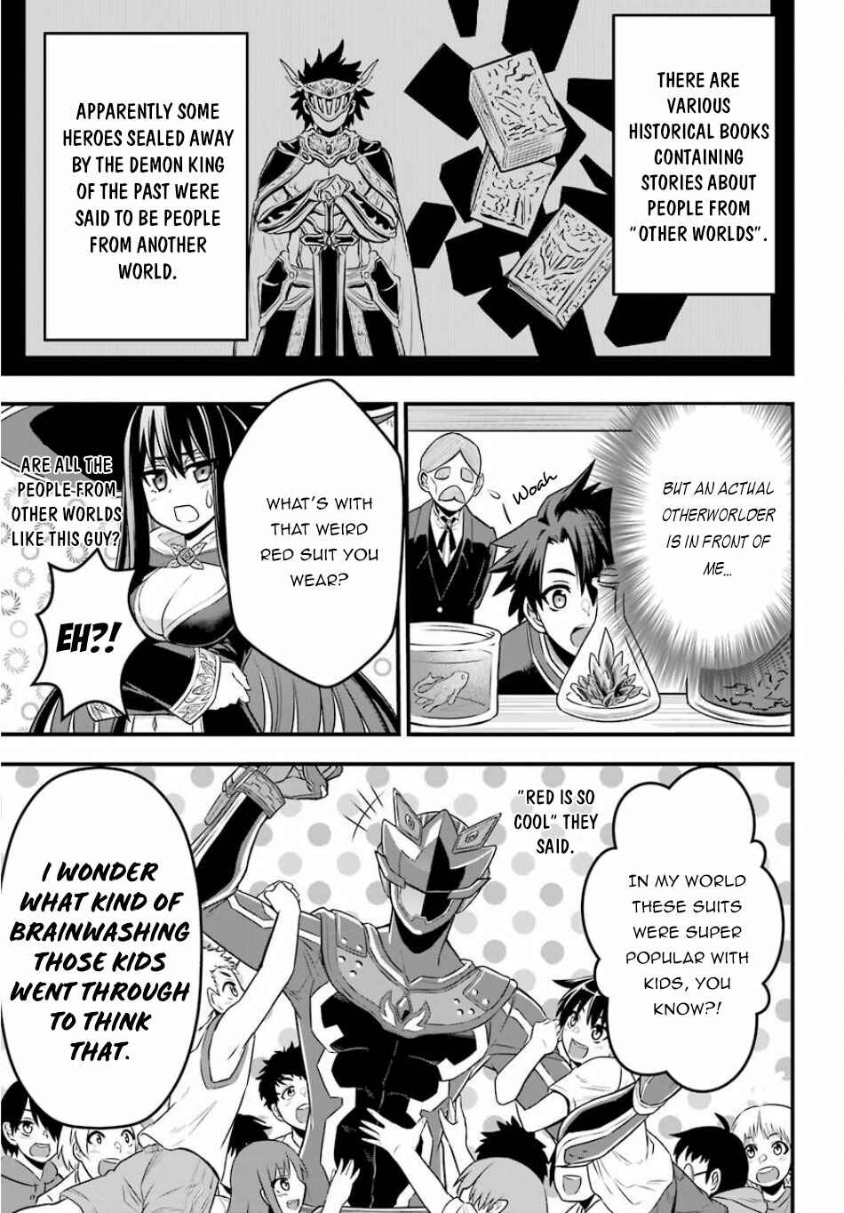 Sentai Red Isekai de Boukensha ni Naru Chapter 1 page 19