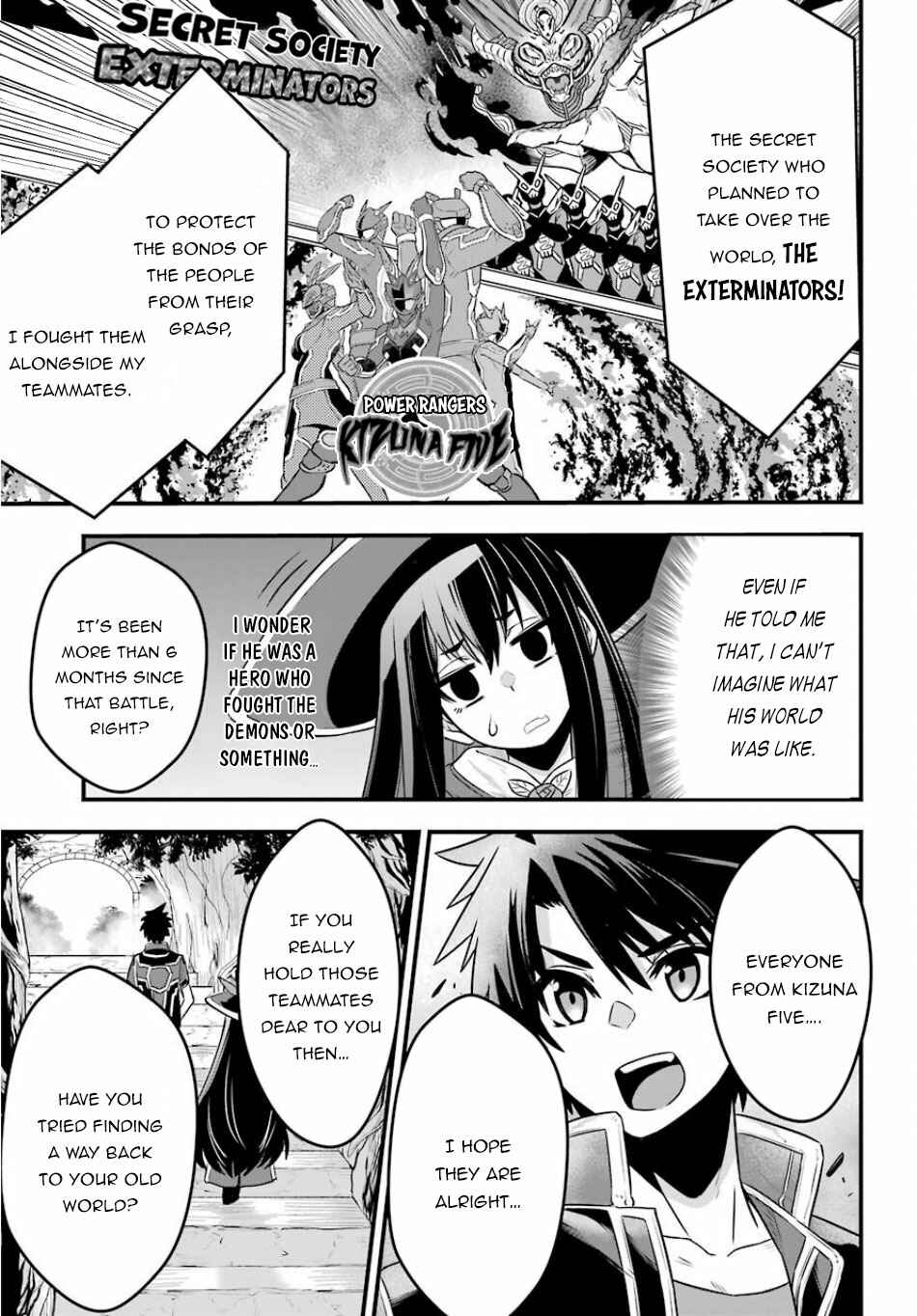 Sentai Red Isekai de Boukensha ni Naru Chapter 1 page 31
