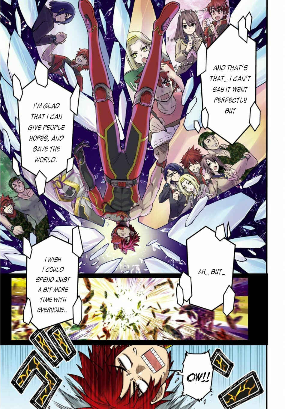Sentai Red Isekai de Boukensha ni Naru Chapter 1 page 3