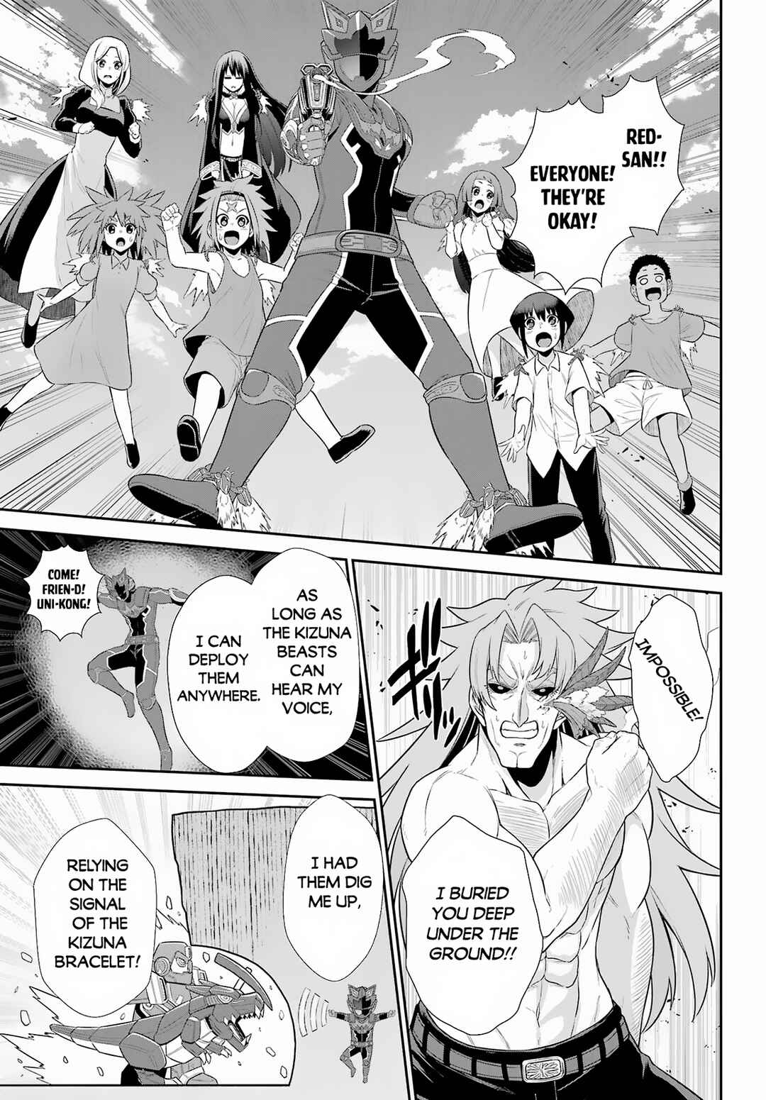 Sentai Red Isekai de Boukensha ni Naru Chapter 24.2 page 13
