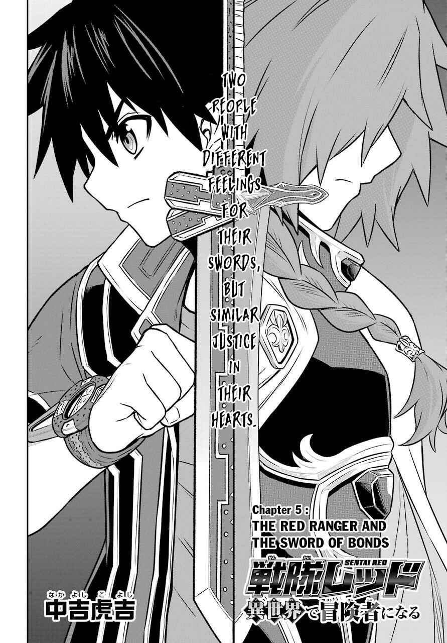 Sentai Red Isekai de Boukensha ni Naru Chapter 5 page 4