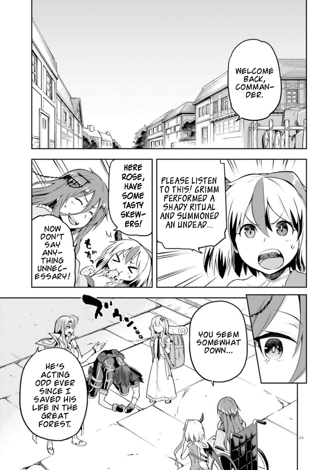Sentouin, Hakenshimasu! Chapter 18 page 22