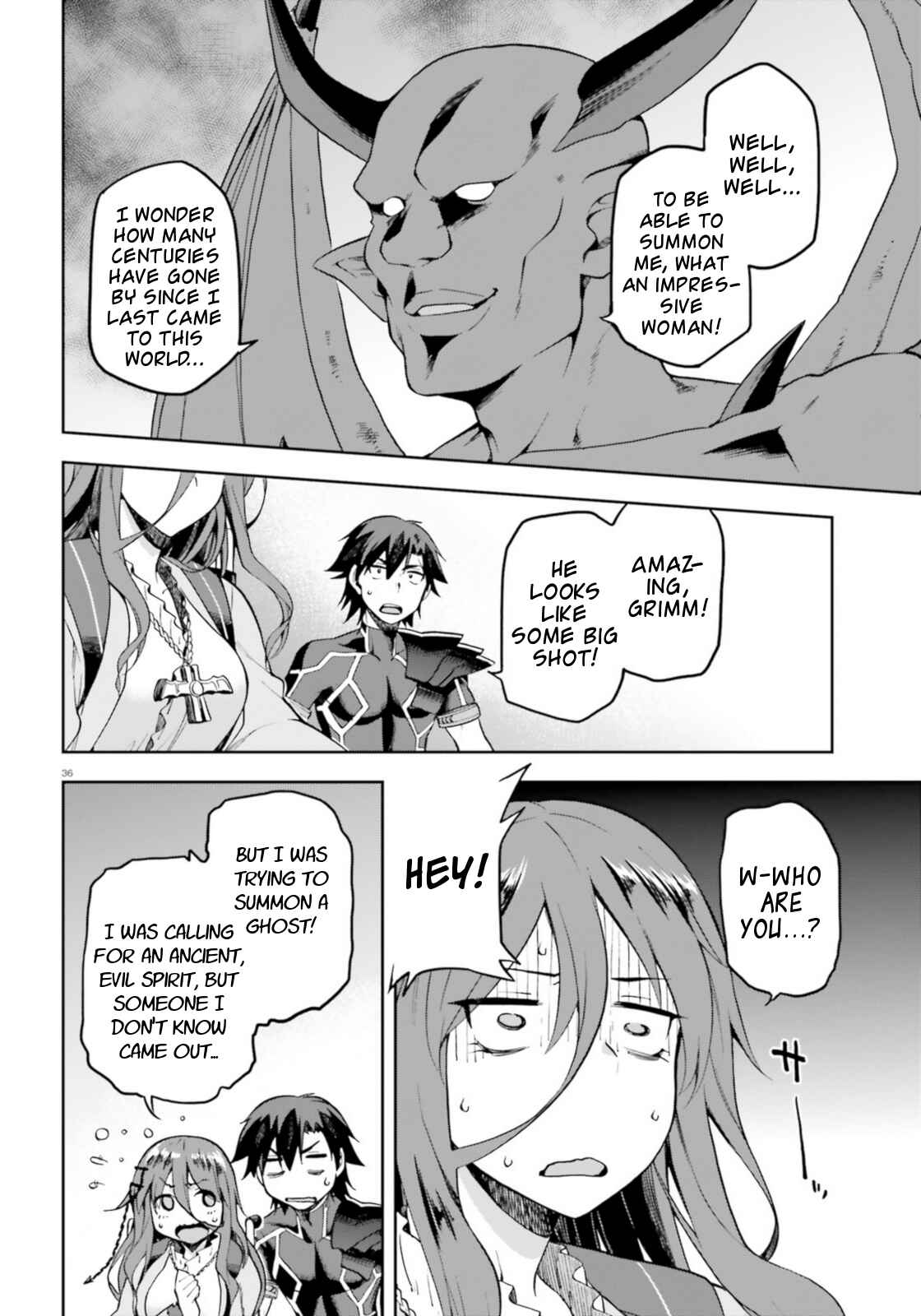 Sentouin, Hakenshimasu! Chapter 18 page 35