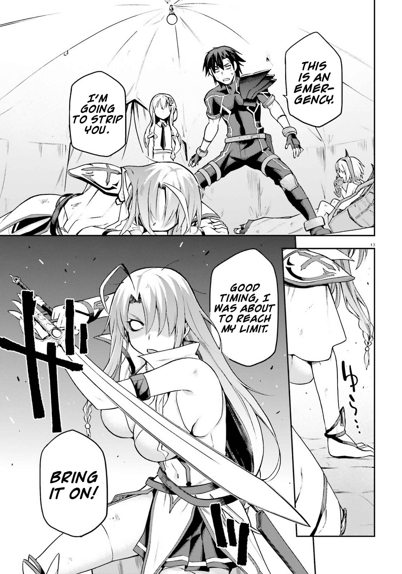 Sentouin, Hakenshimasu! Chapter 23 page 12