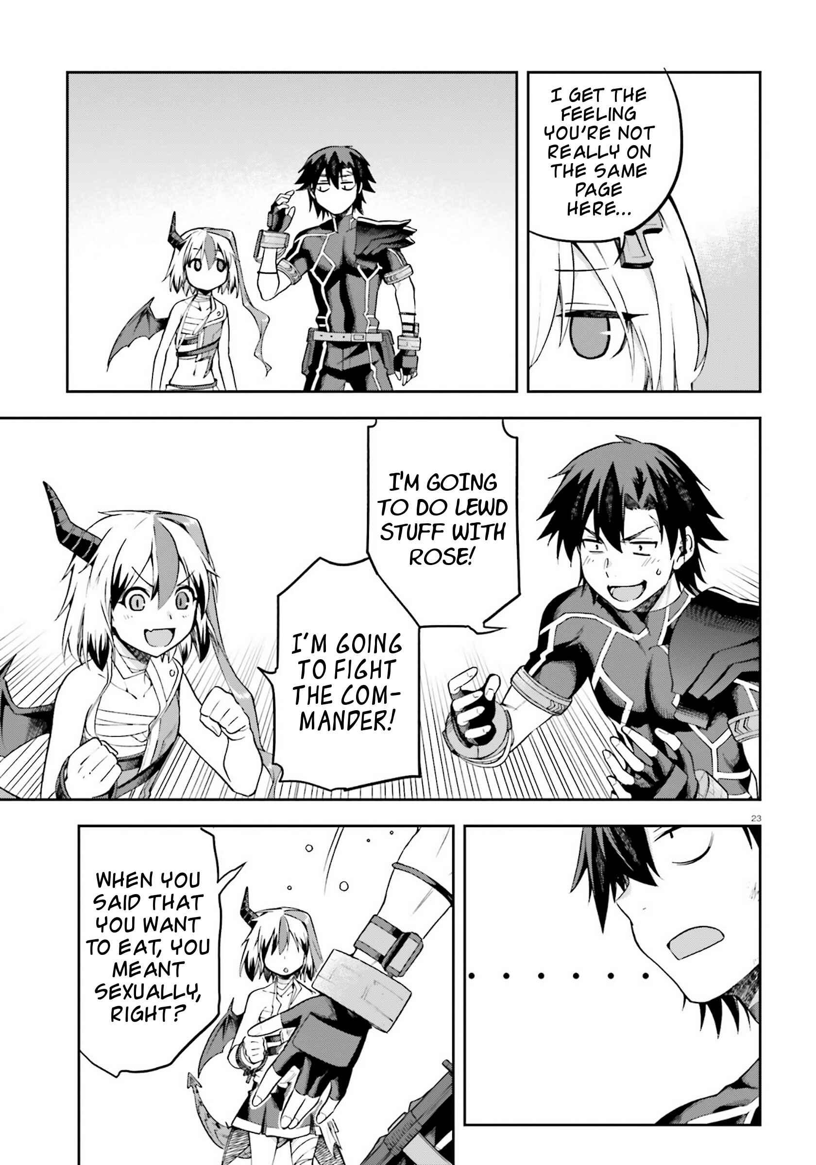 Sentouin, Hakenshimasu! Chapter 23 page 22