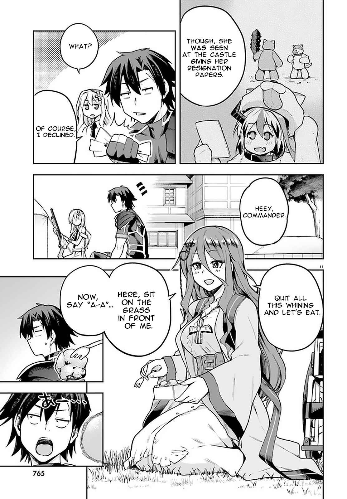 Sentouin, Hakenshimasu! Chapter 39 page 8