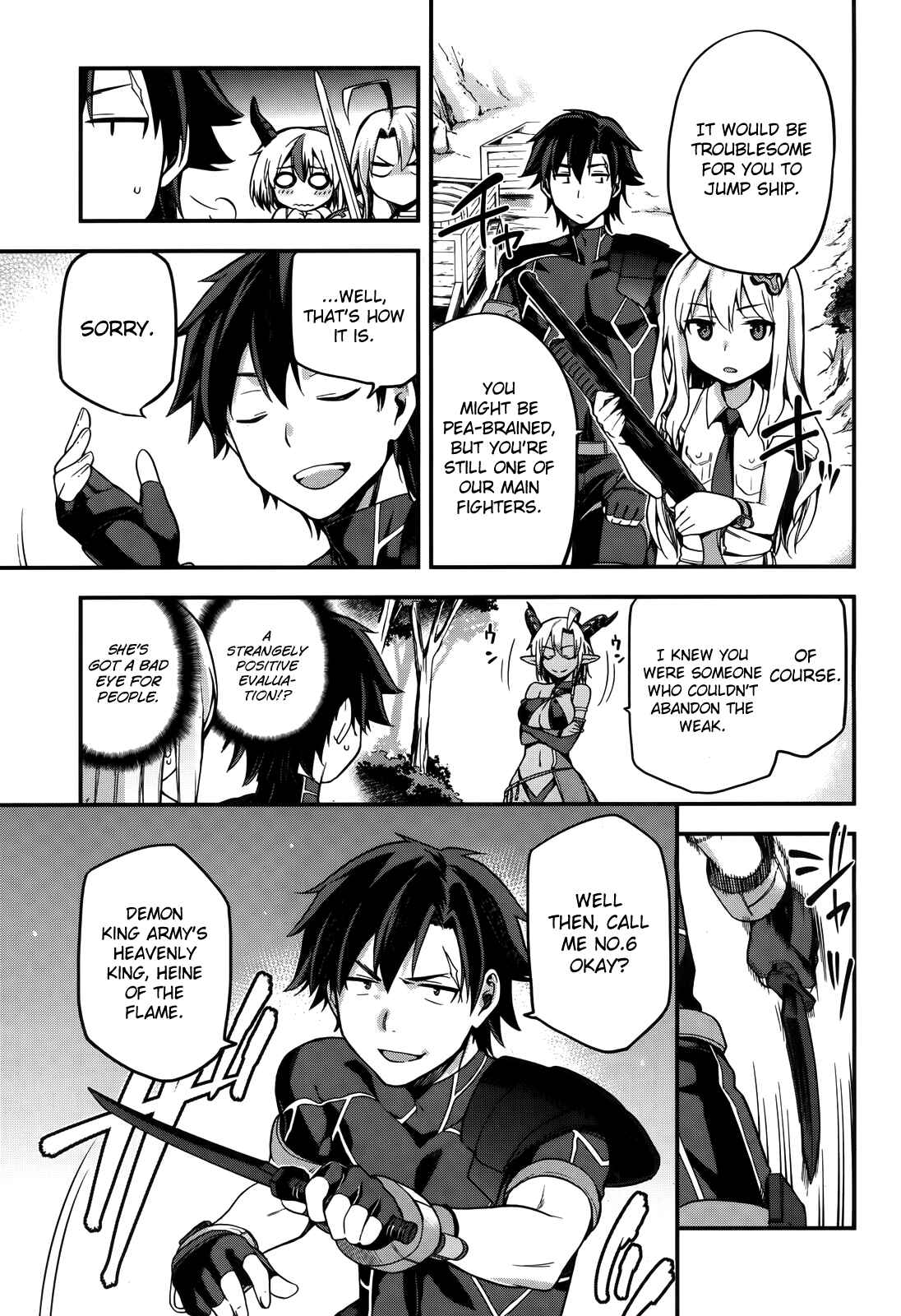 Sentouin, Hakenshimasu! Chapter 4 page 8