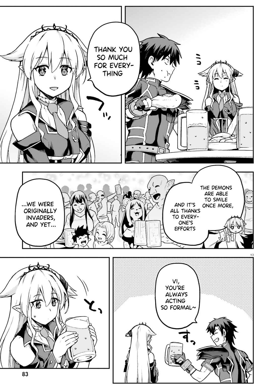 Sentouin, Hakenshimasu! Chapter 63 page 13