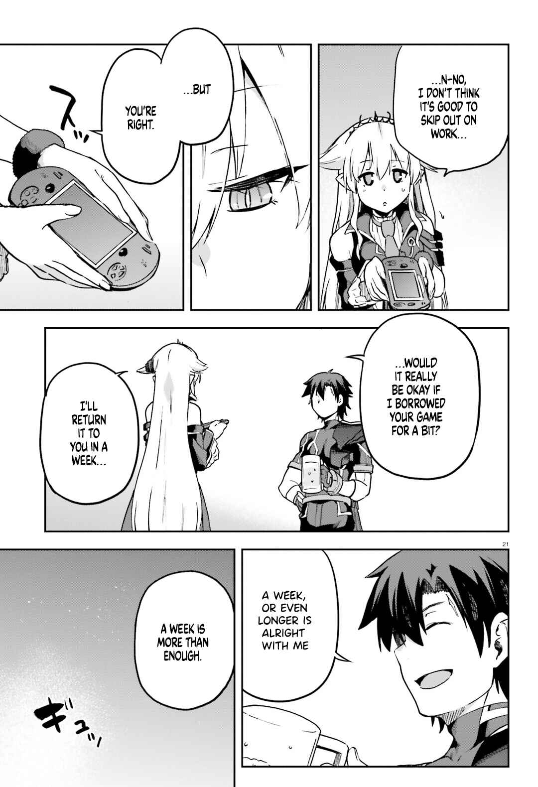 Sentouin, Hakenshimasu! Chapter 63 page 21
