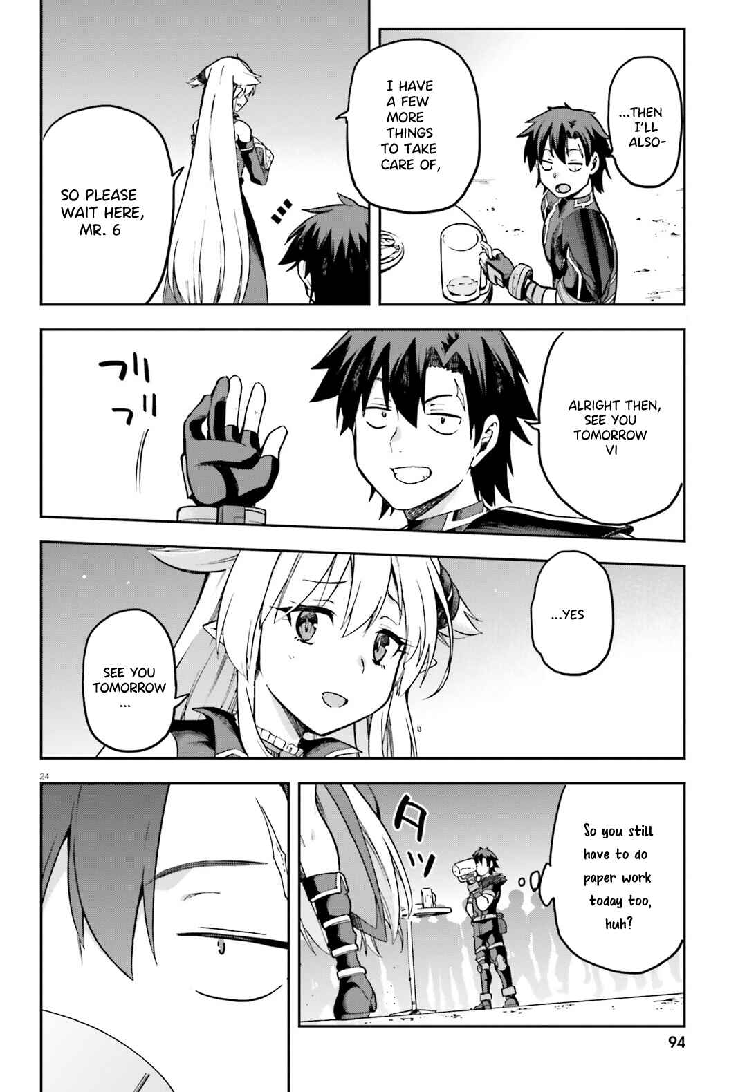 Sentouin, Hakenshimasu! Chapter 63 page 24