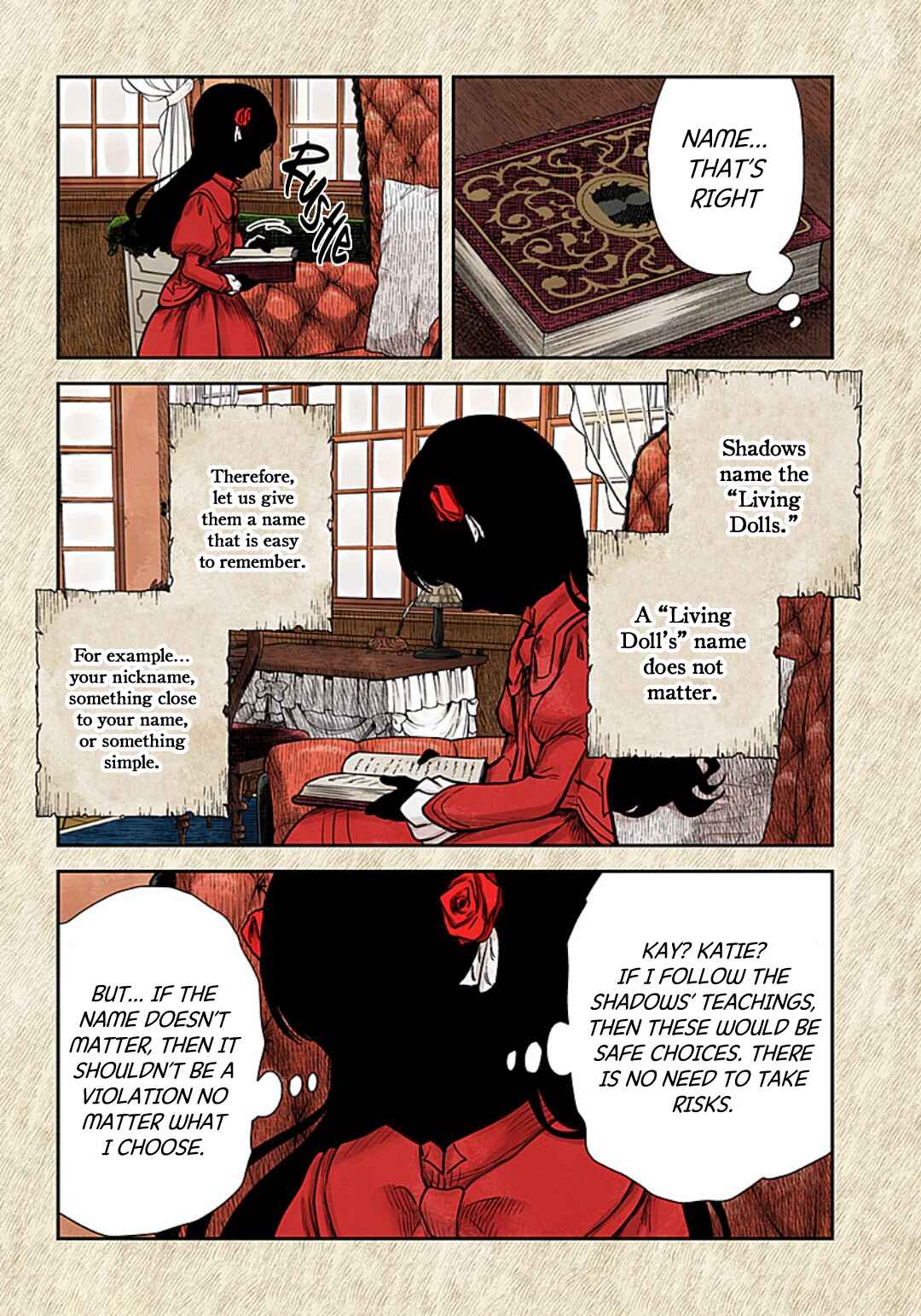 Shadows House (Official Colored) Chapter 114 page 8